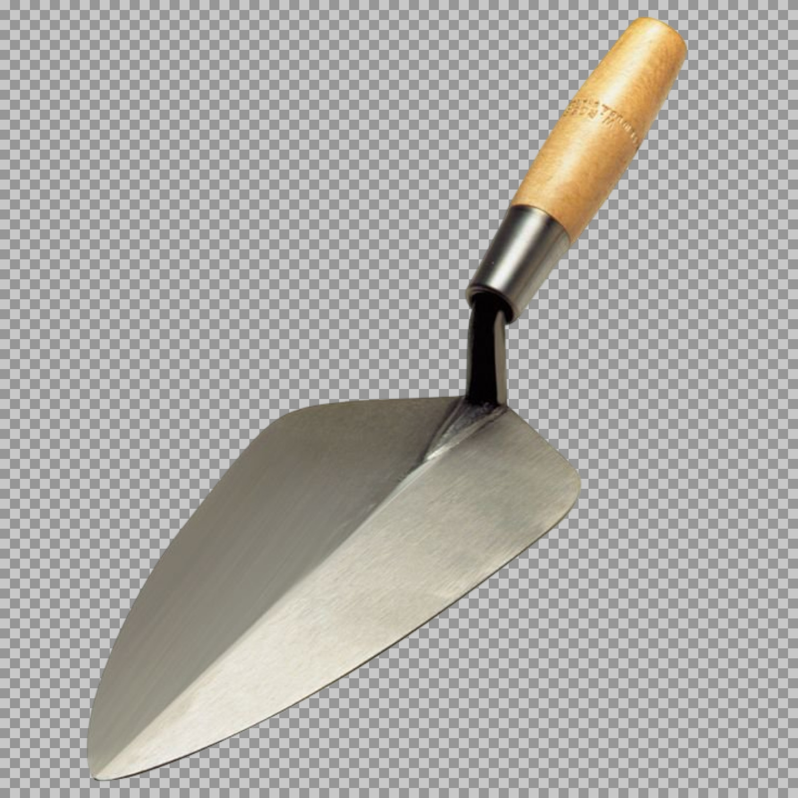 Masonry Trowel PNG | Isolated Construction Hand Tool...