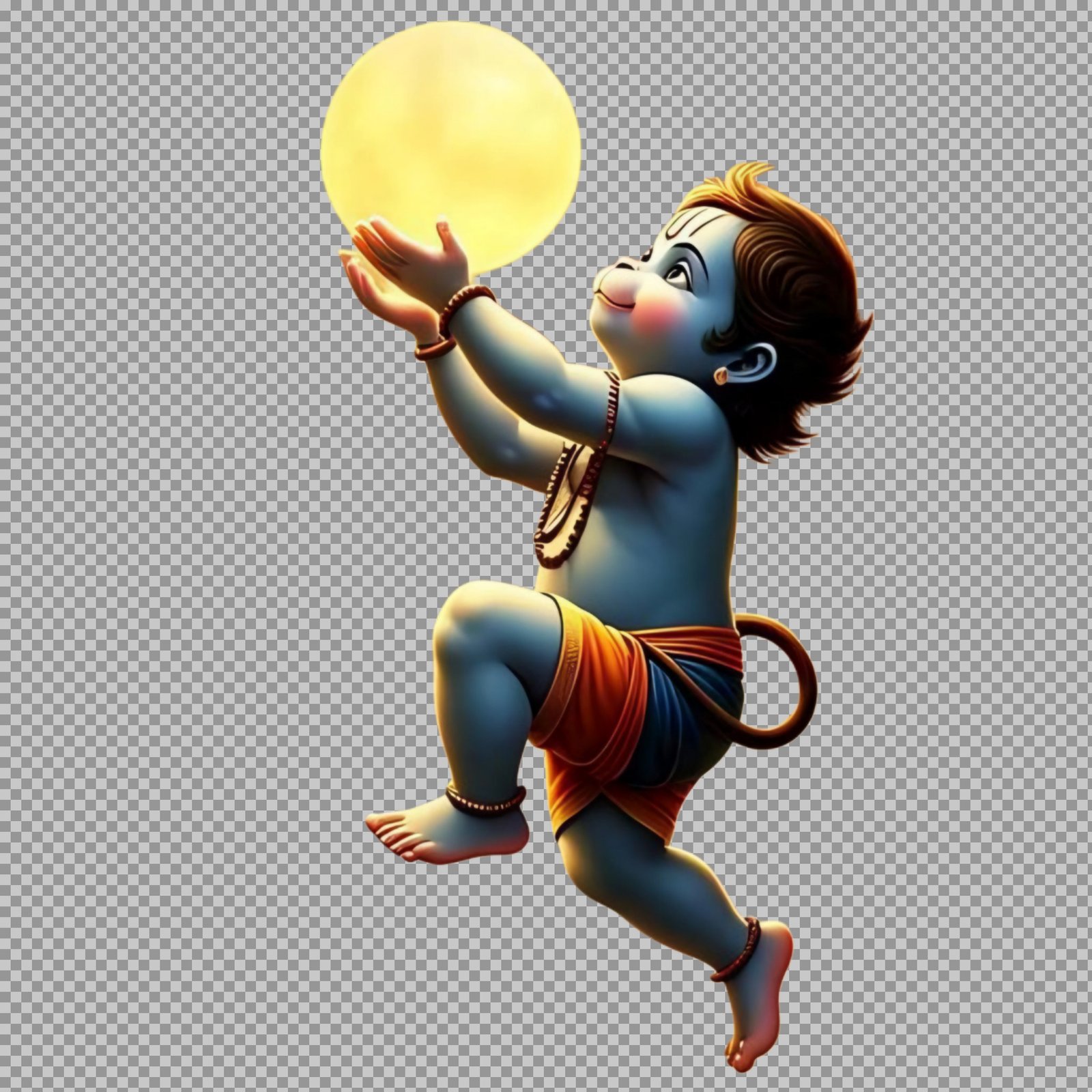 Little Hanuman PNG image download