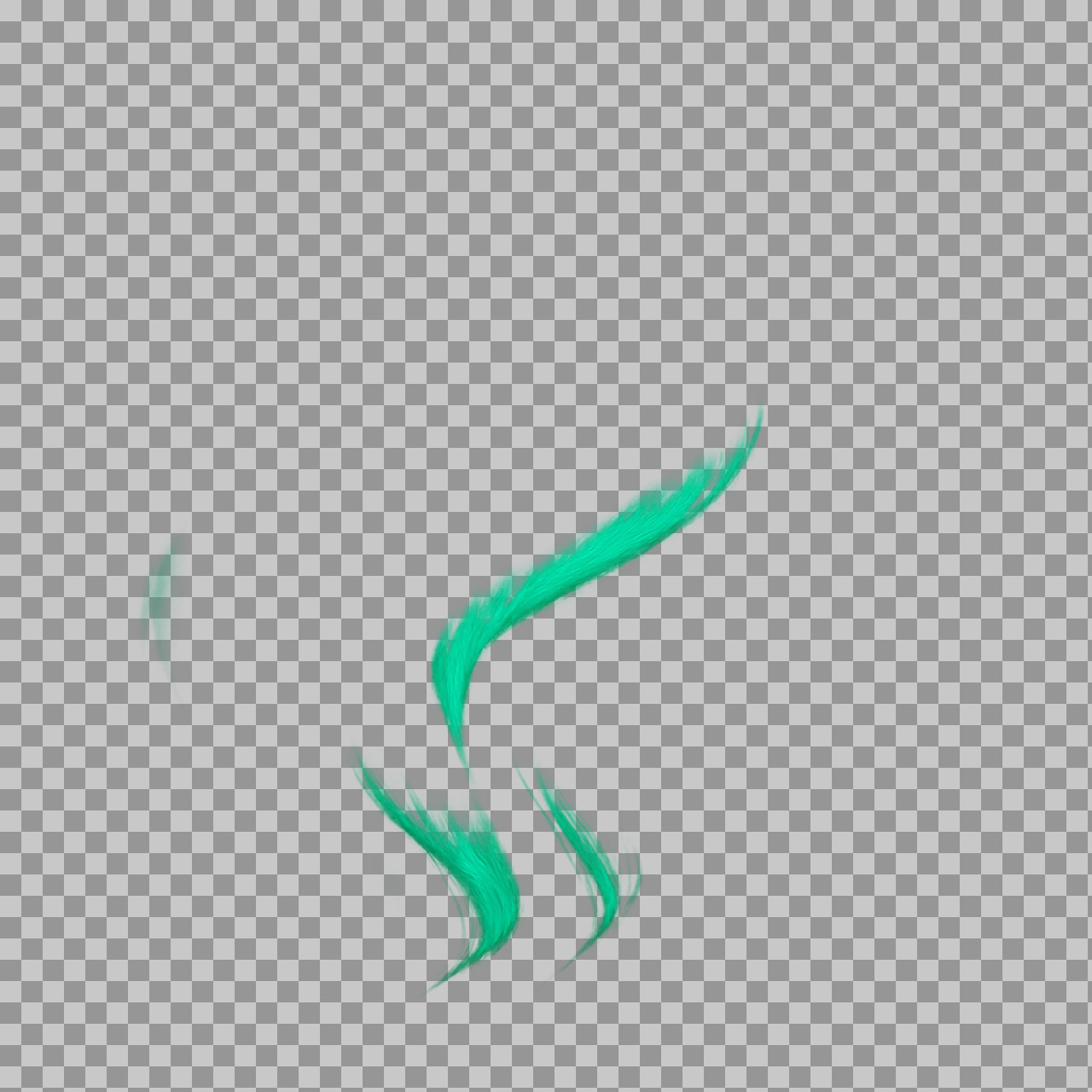 Abstract Green Wisps Background | Serene & Ethereal Art