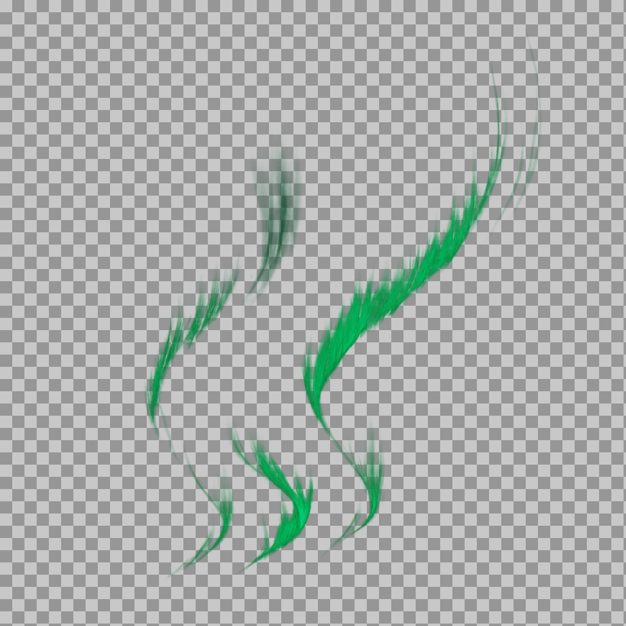 Abstract Green Wisps | Ethereal & Mystical Background