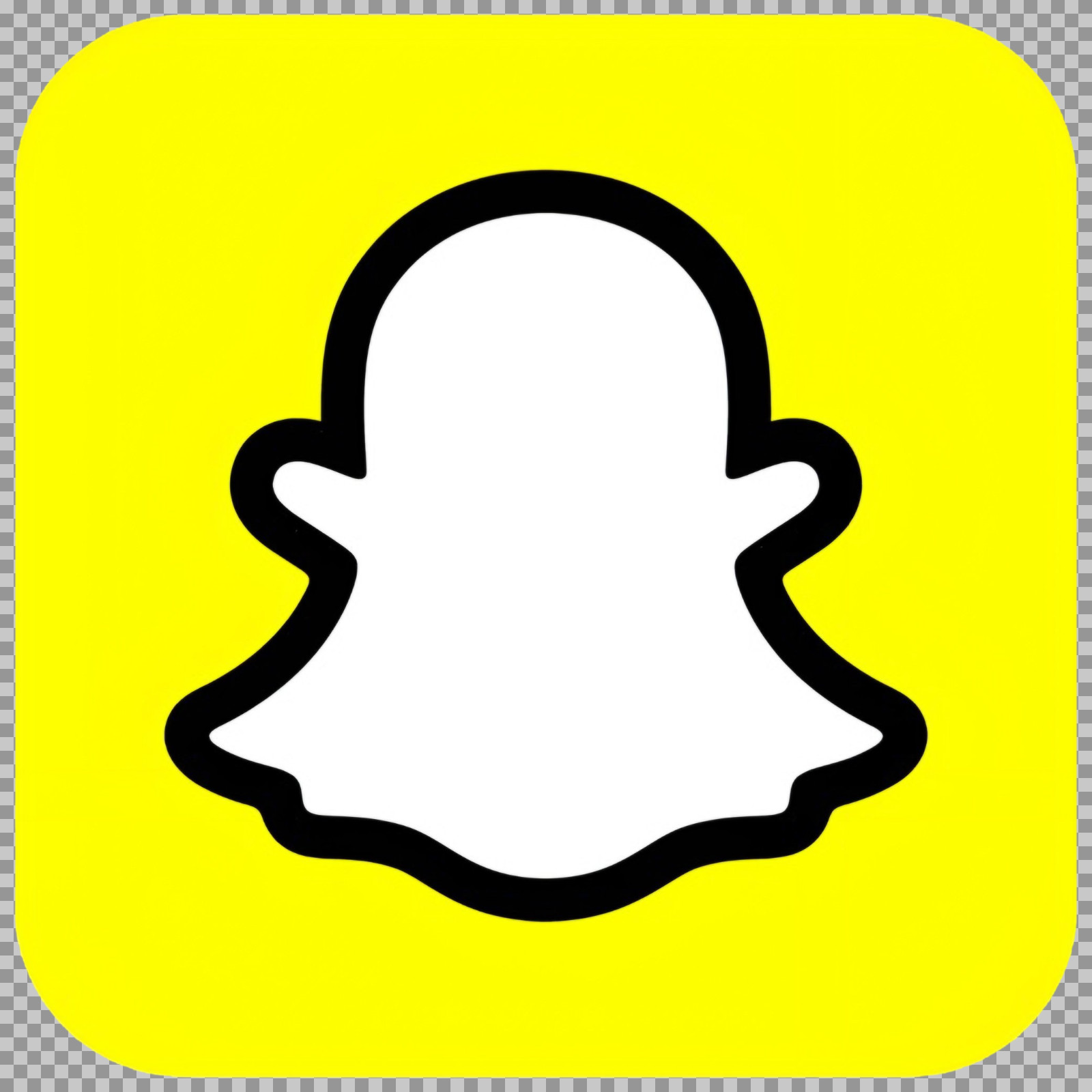 Snapchat Logo PNG | Official Social Media Ghost Icon...