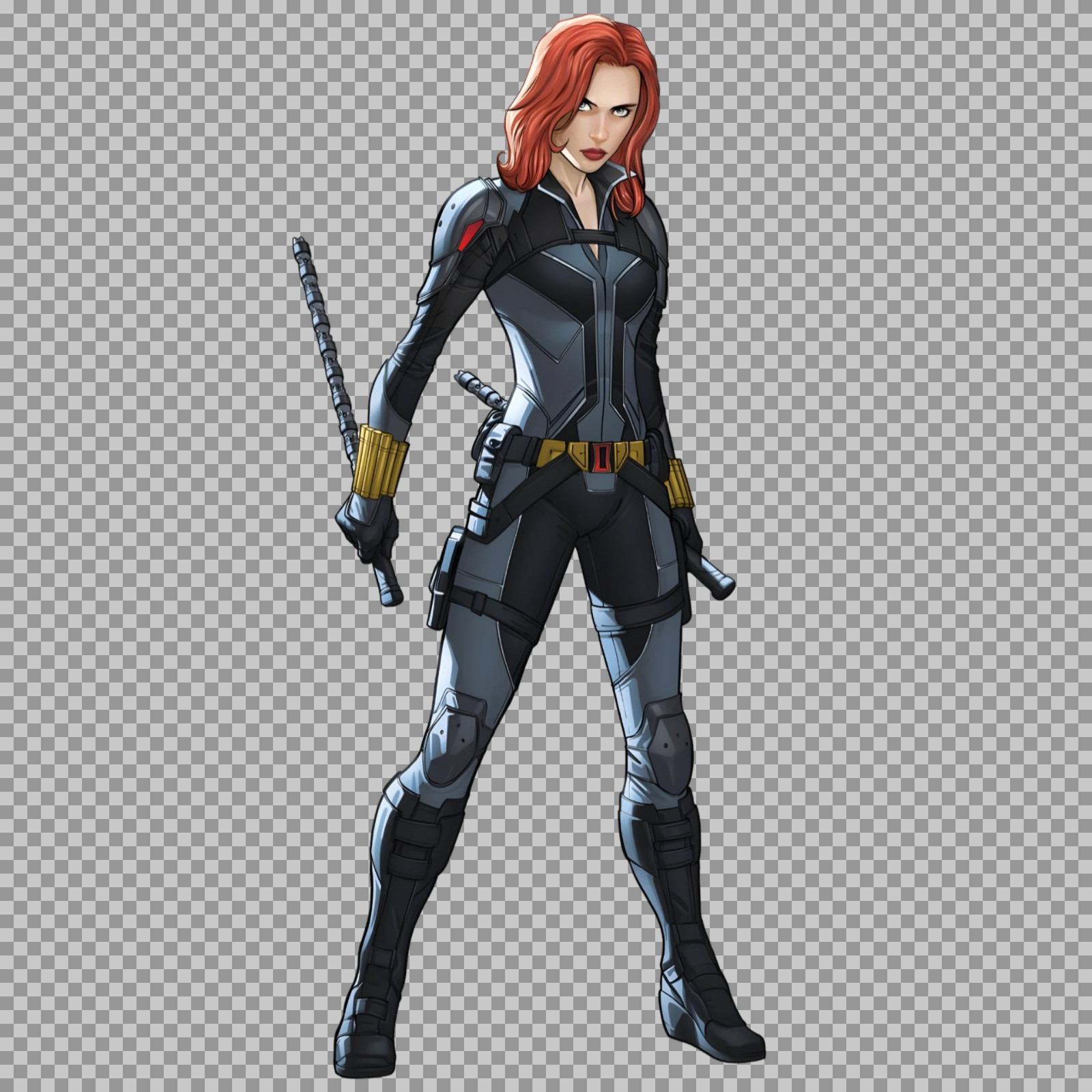 Black Widow PNG | Marvel Comics Art & Illustration