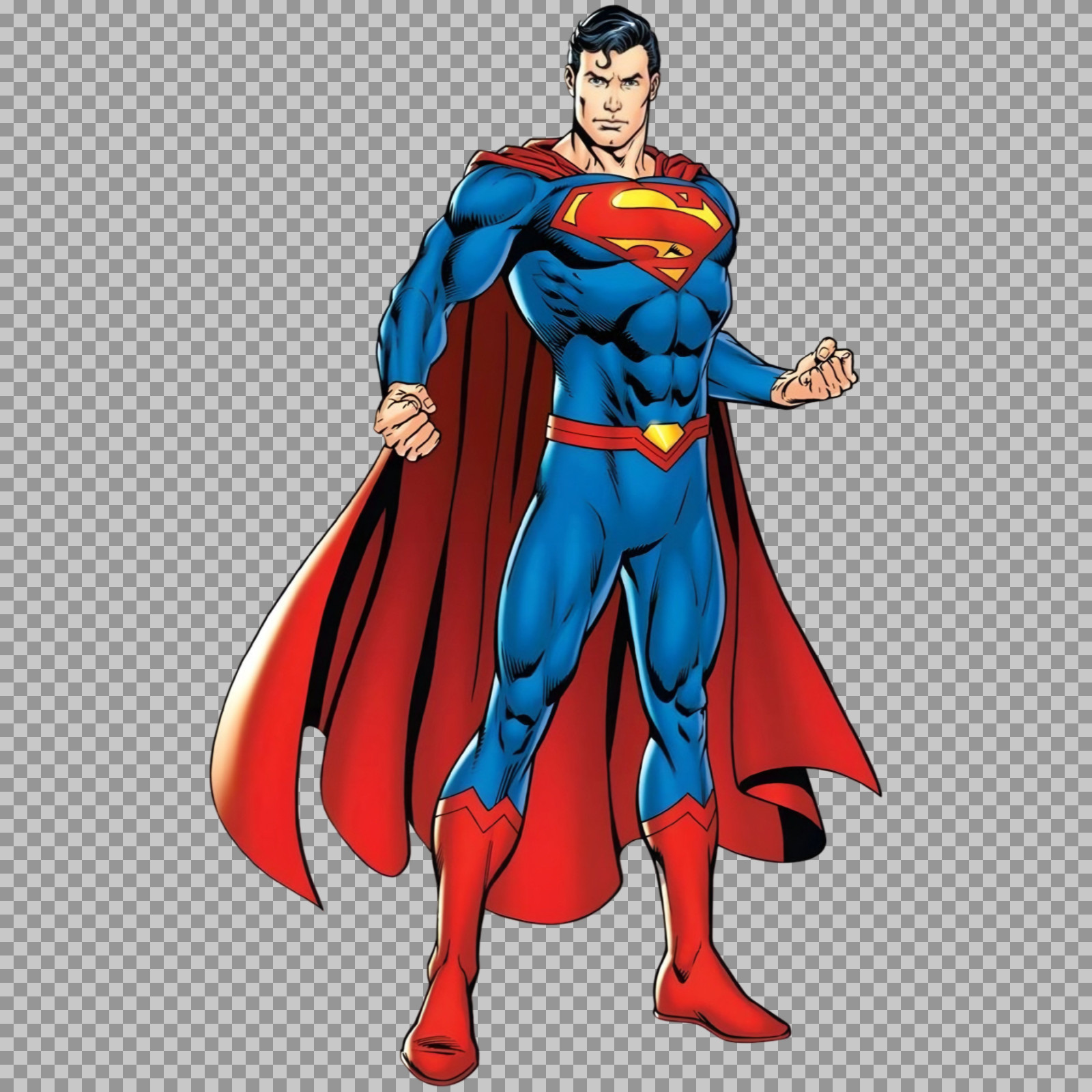 Superman PNG Image Download – Transparent Background Superhero Art
