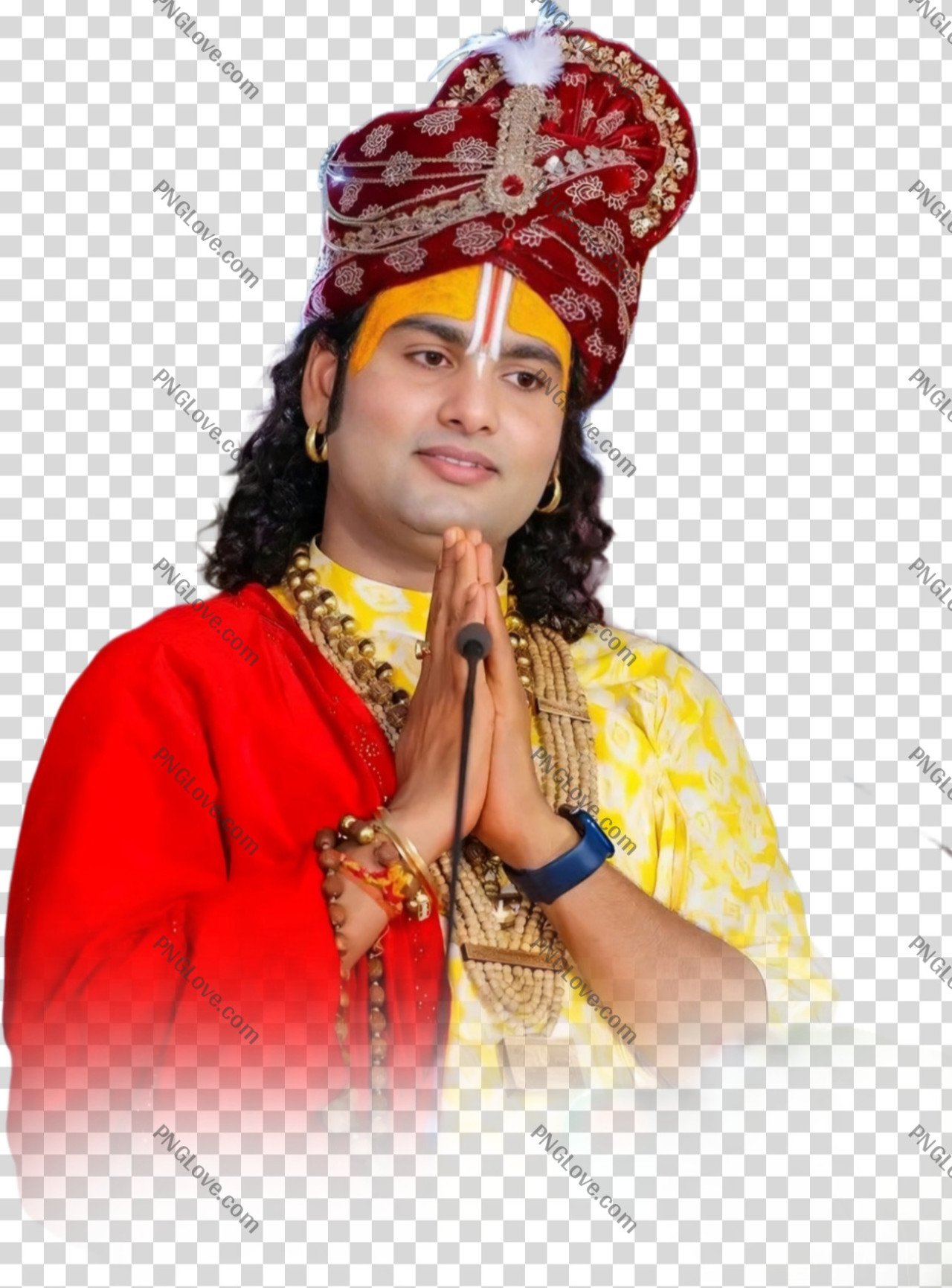 Shri Aniruddhacharya PNG transparent image download