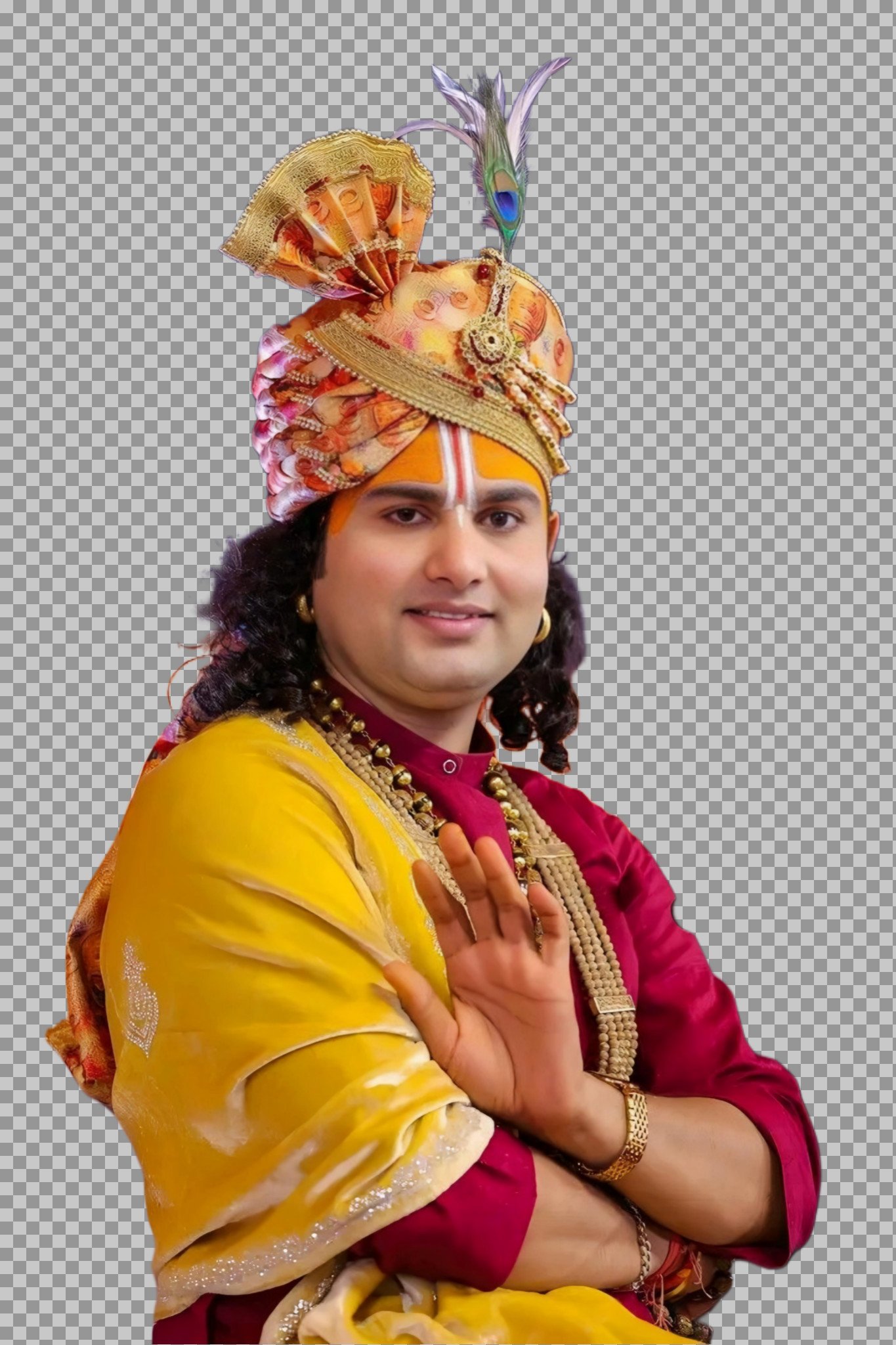 Shri Anuradhacharya Maharaj PNG image download