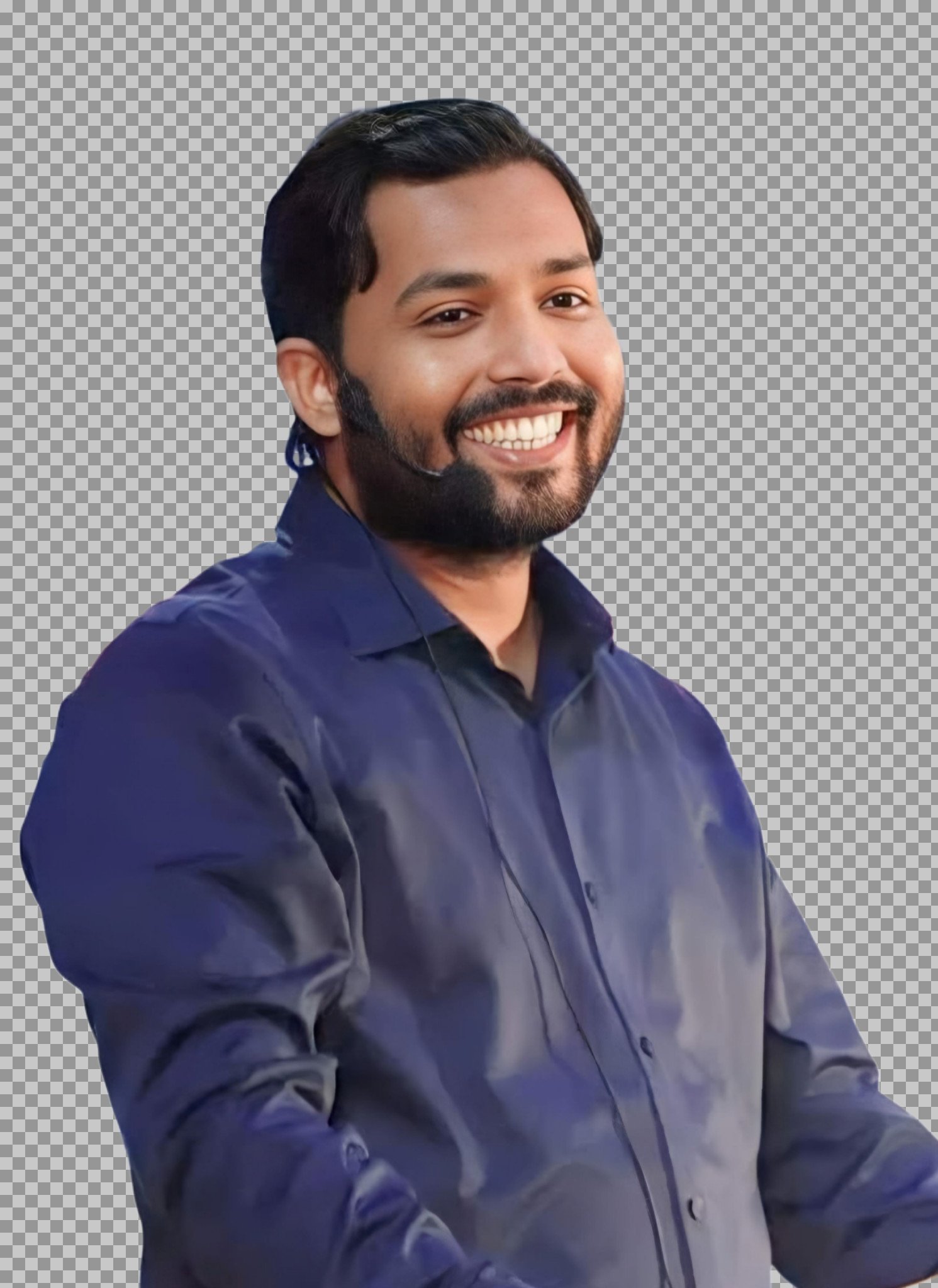 Khan sir Smile picture PNG image download