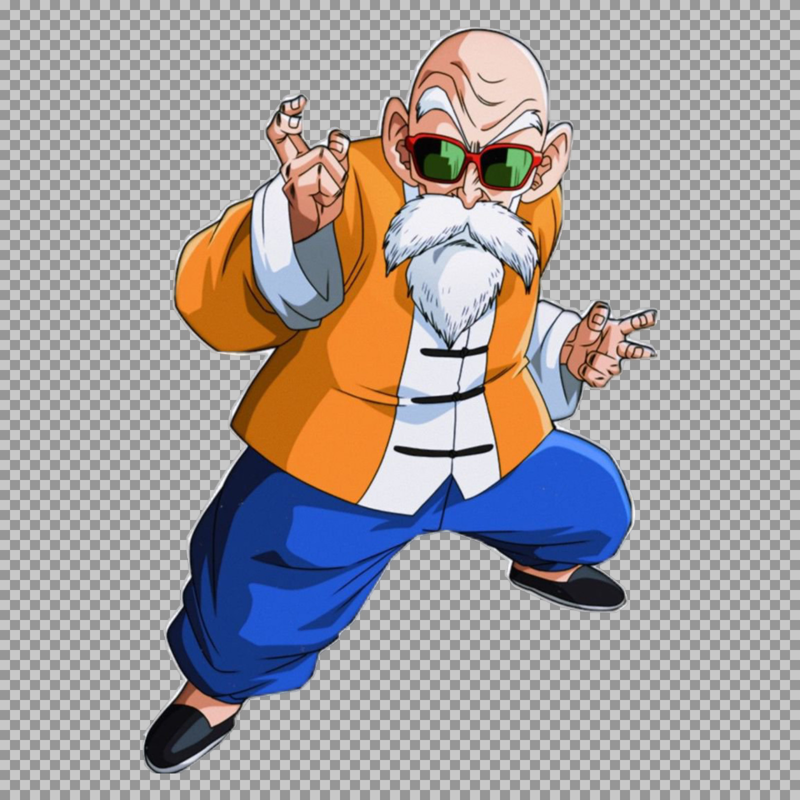 Master Roshi PNG | Free Transparent Dragon Ball Image...