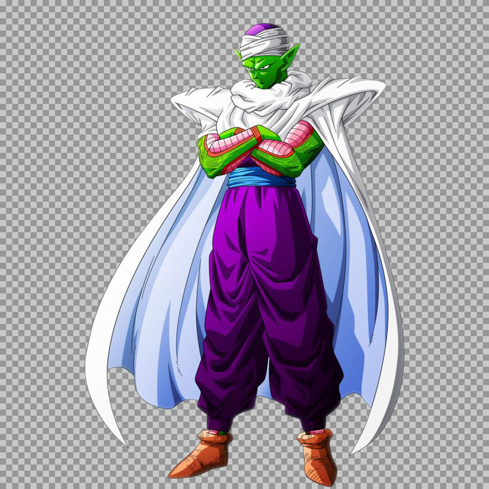 Piccolo with Cape PNG | Free Transparent Dragon Ball Z Image