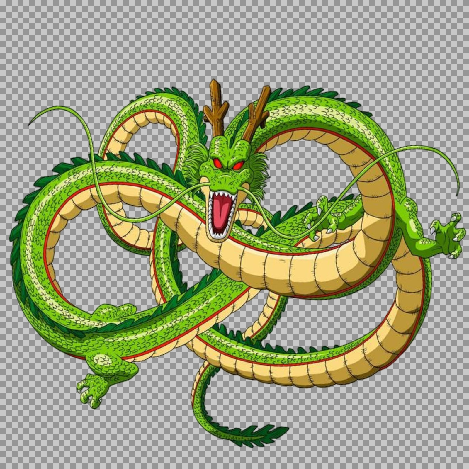 Full Body Shenron PNG | Free Transparent Dragon Ball Dragon Image