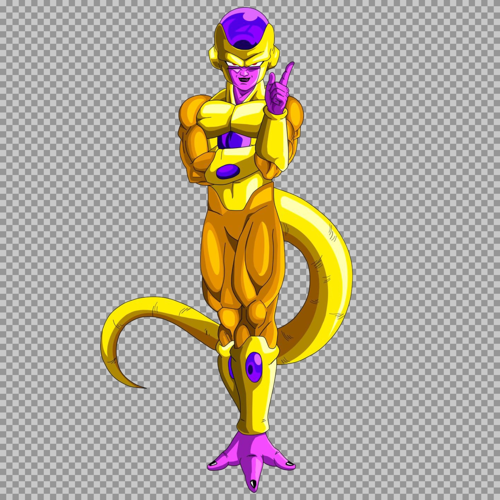 Golden Frieza PNG | Free Transparent Dragon Ball Super Image