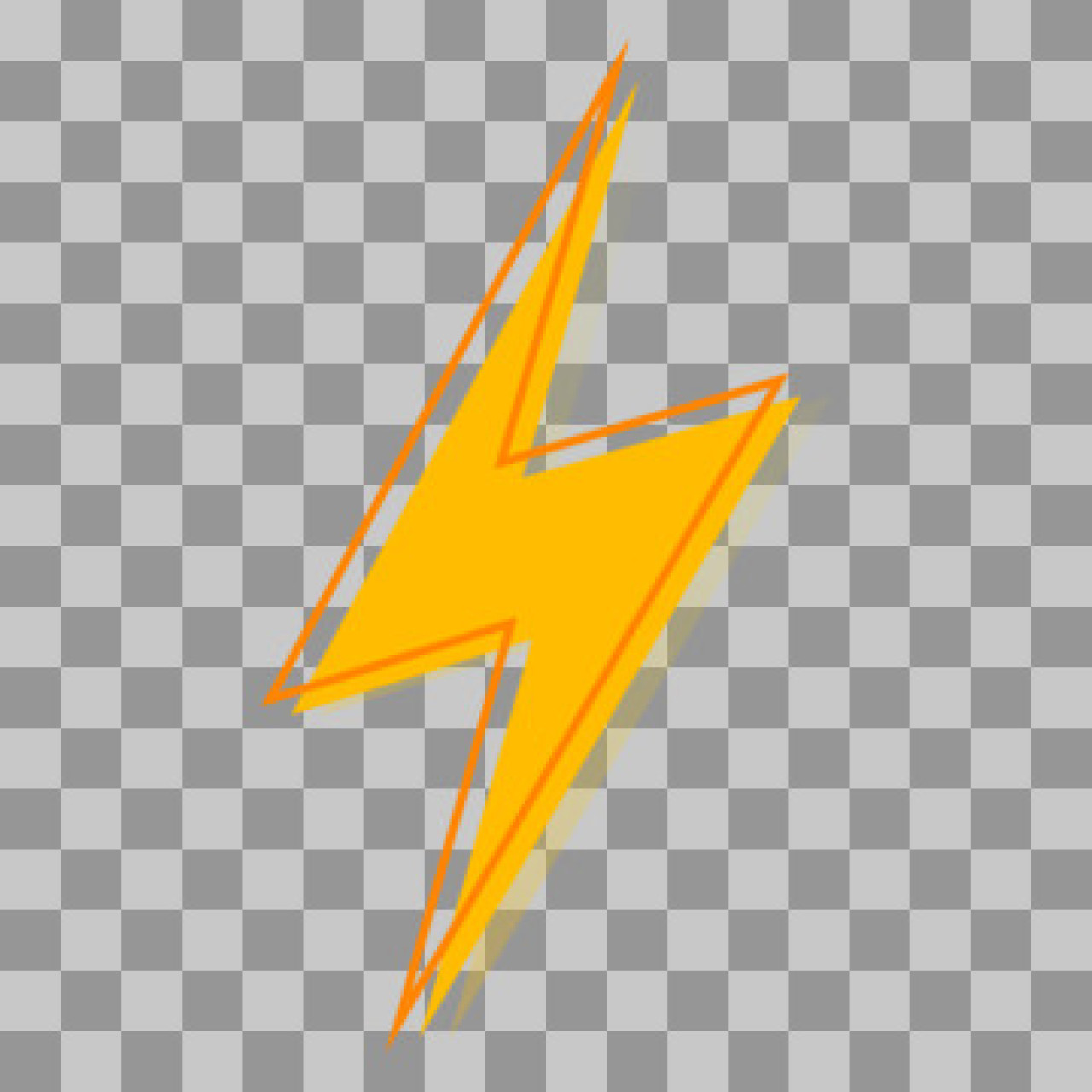 Yellow Lightning Bolt PNG | Free Energy & Power Icon...