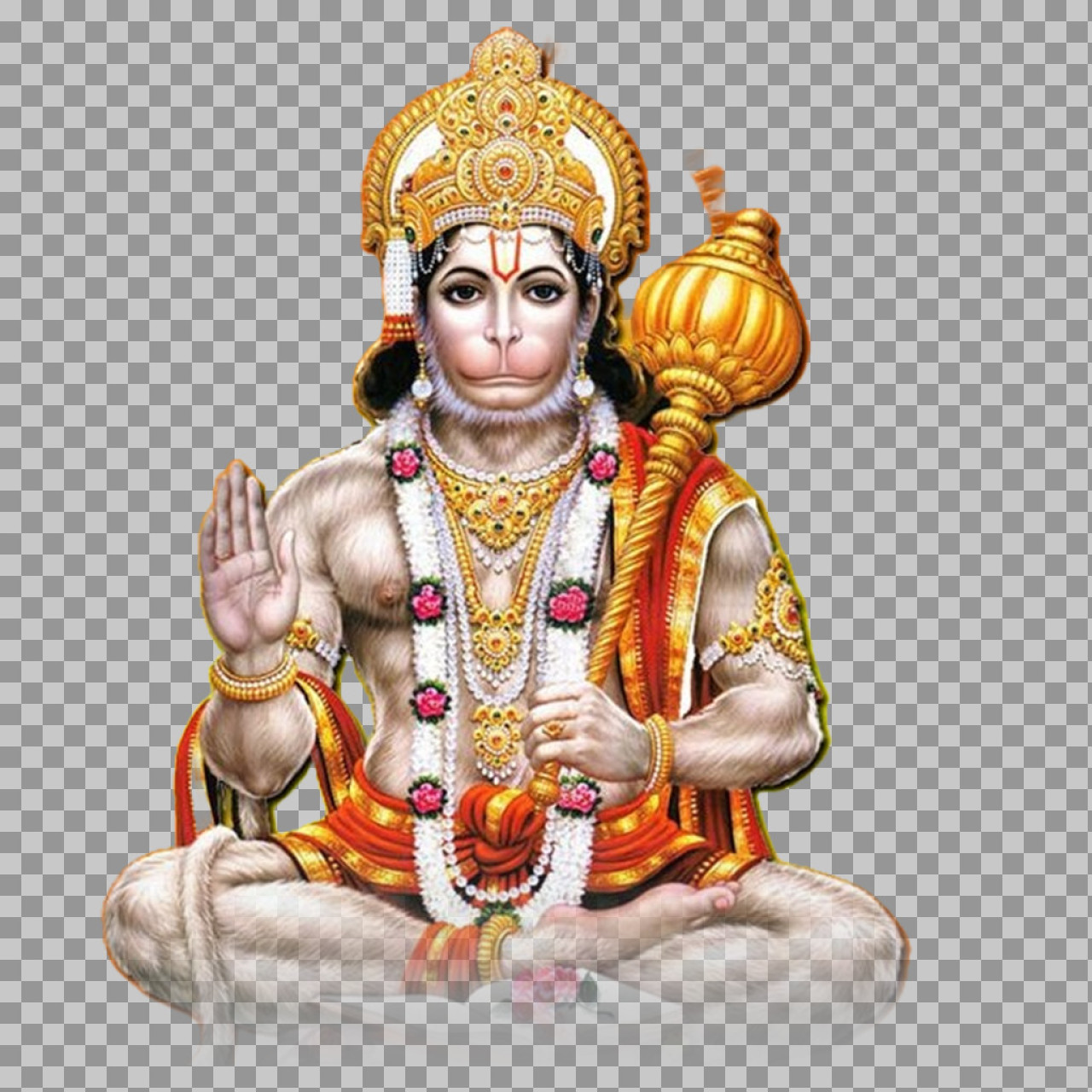 Lord Hanuman Ji HD PNG | Free Devotional Image Download...