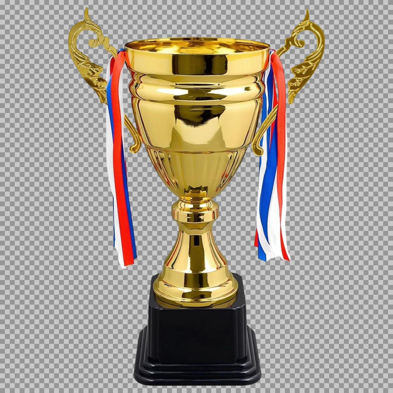 Gold Trophy PNG | First Place Champion Award Image