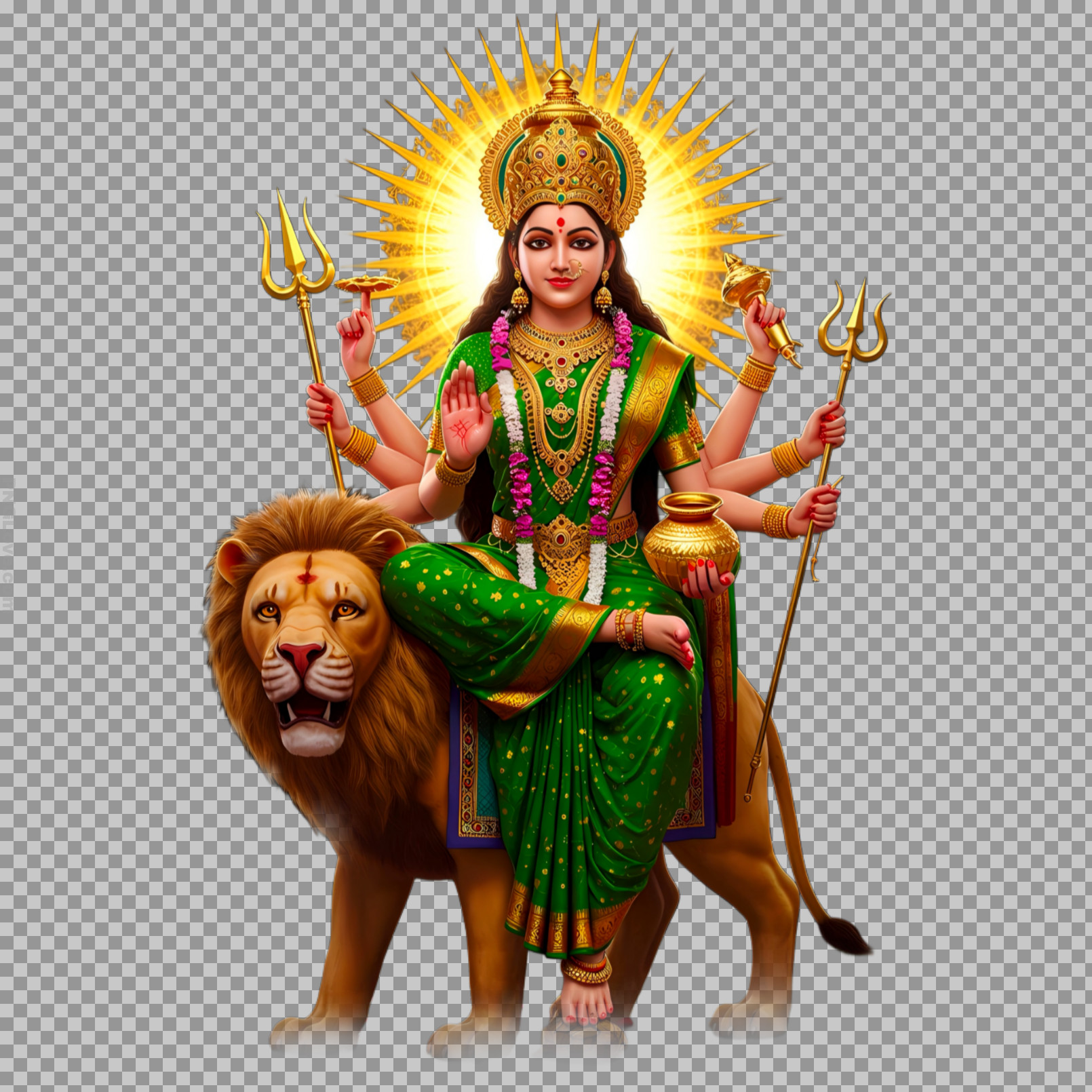 Maa Kushmanda hd png transpernt images free
