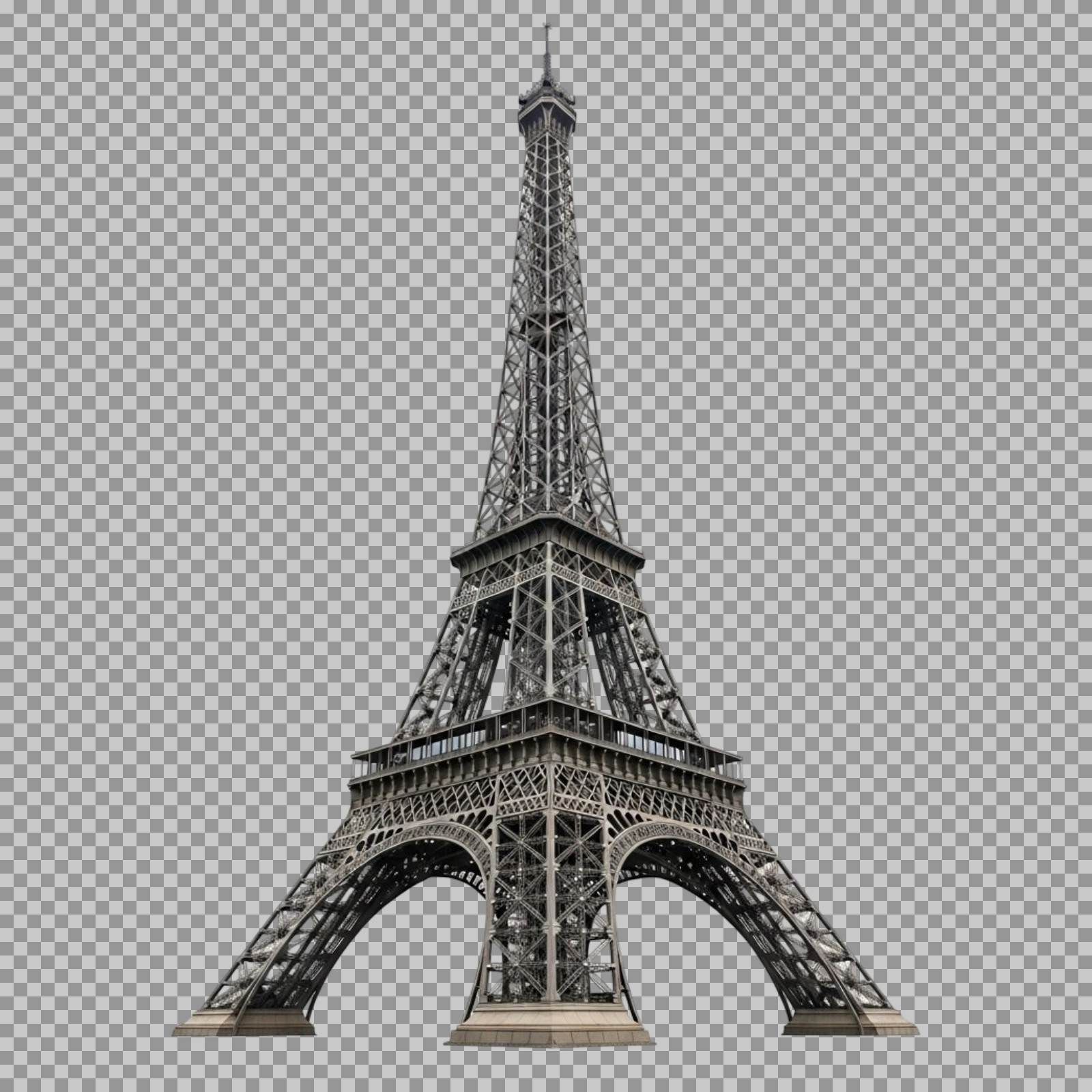 Eiffel Tower PNG with Transparent Background | Paris Landmark