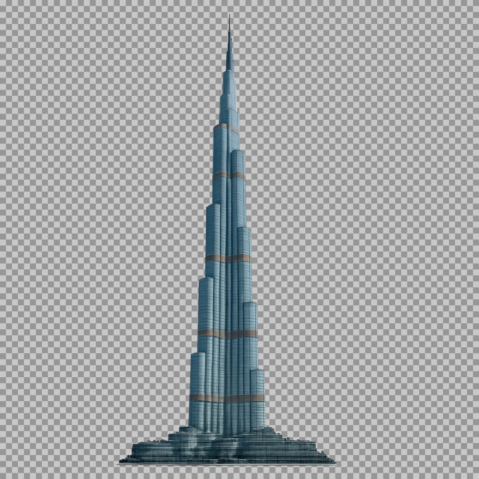 Burj Khalifa Skyscraper PNG | World