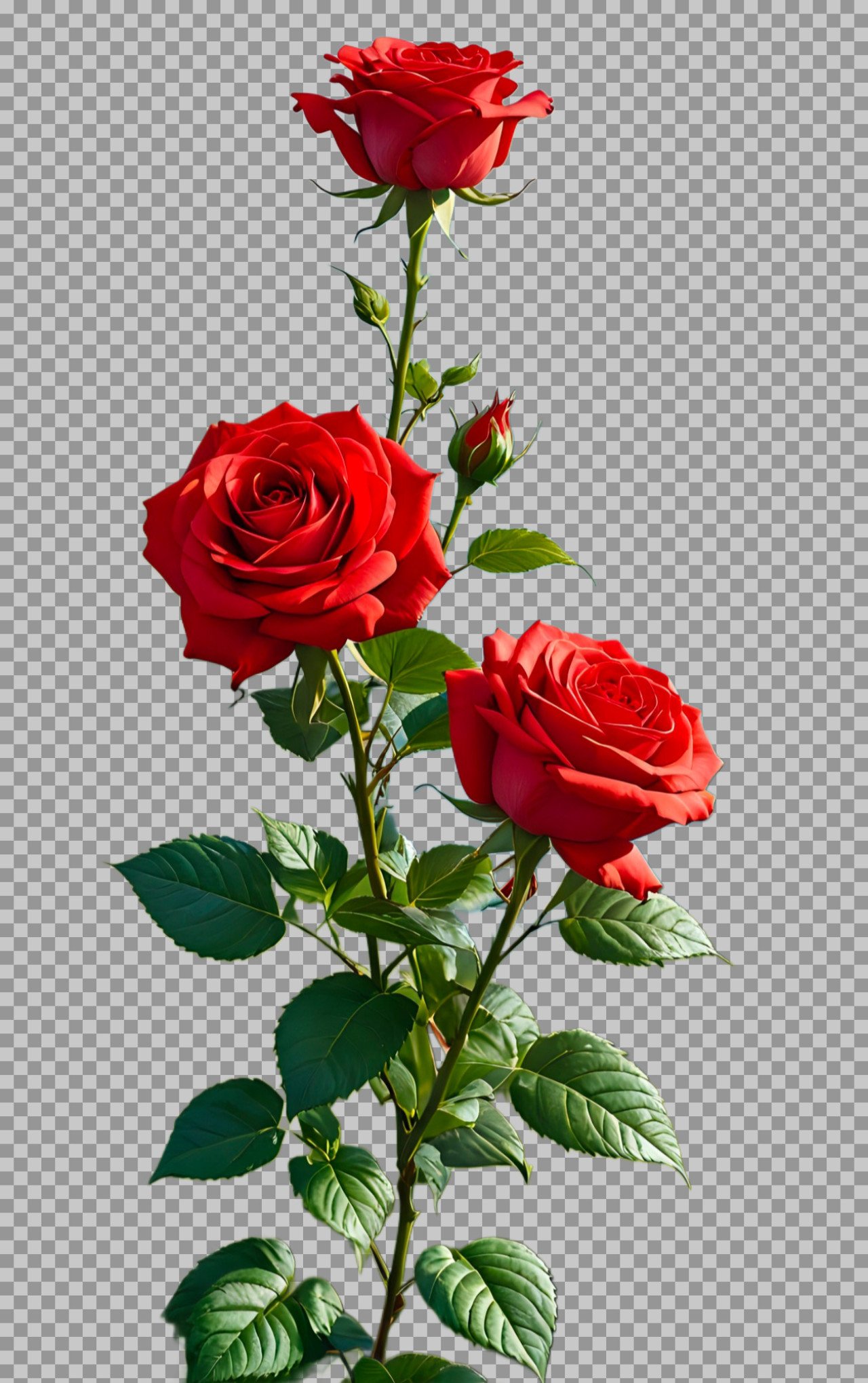 rose flower tree PNG transparent image download