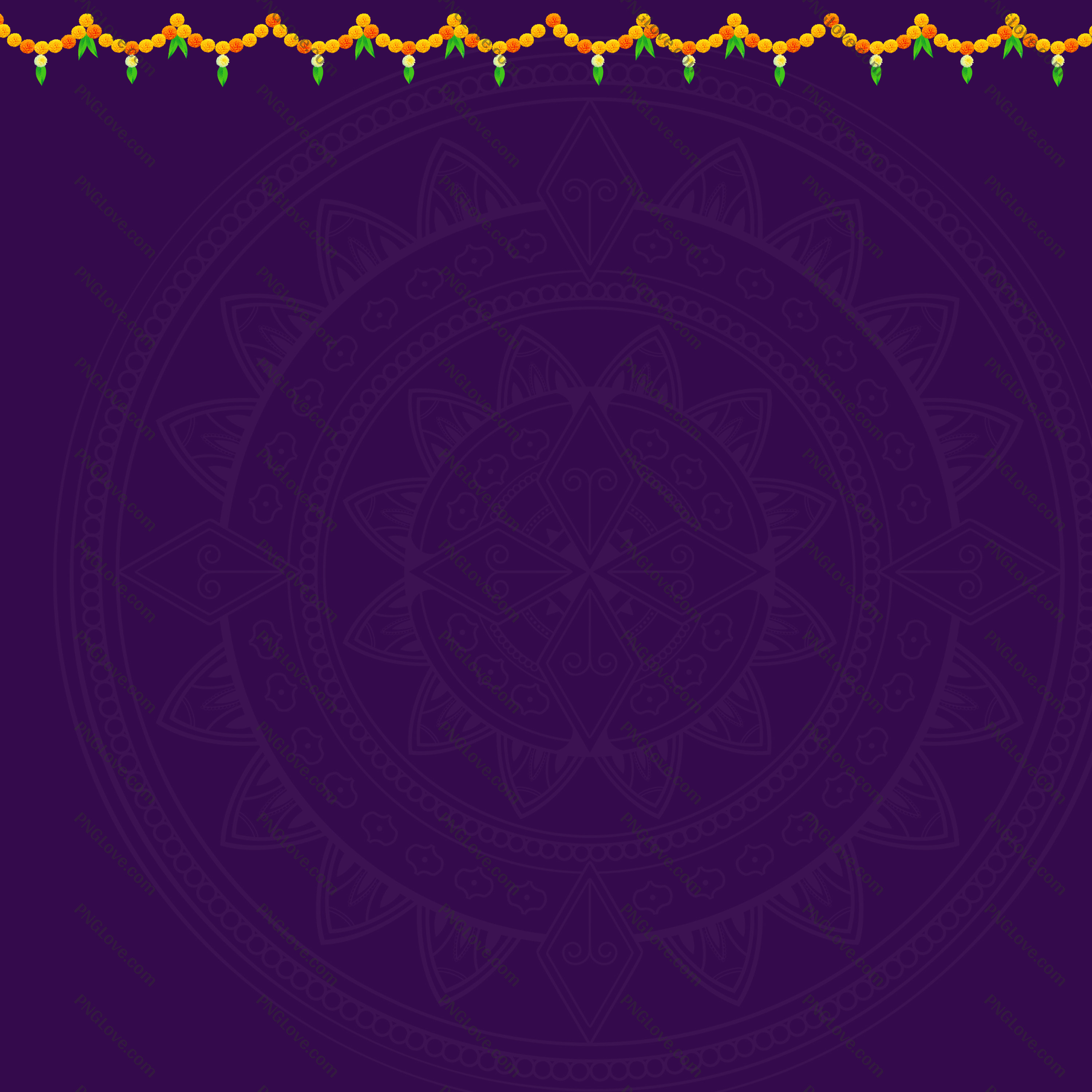 Indian Festival Background with Marigold Toran | Free Download...