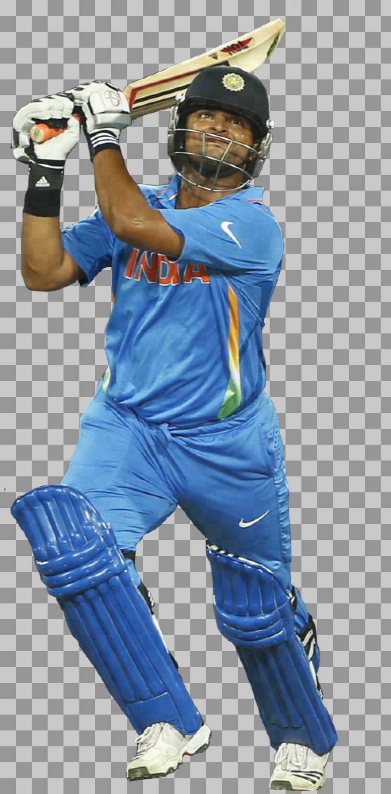 Yuvraj Singh Batting PNG | Indian Cricket Star Cutout...