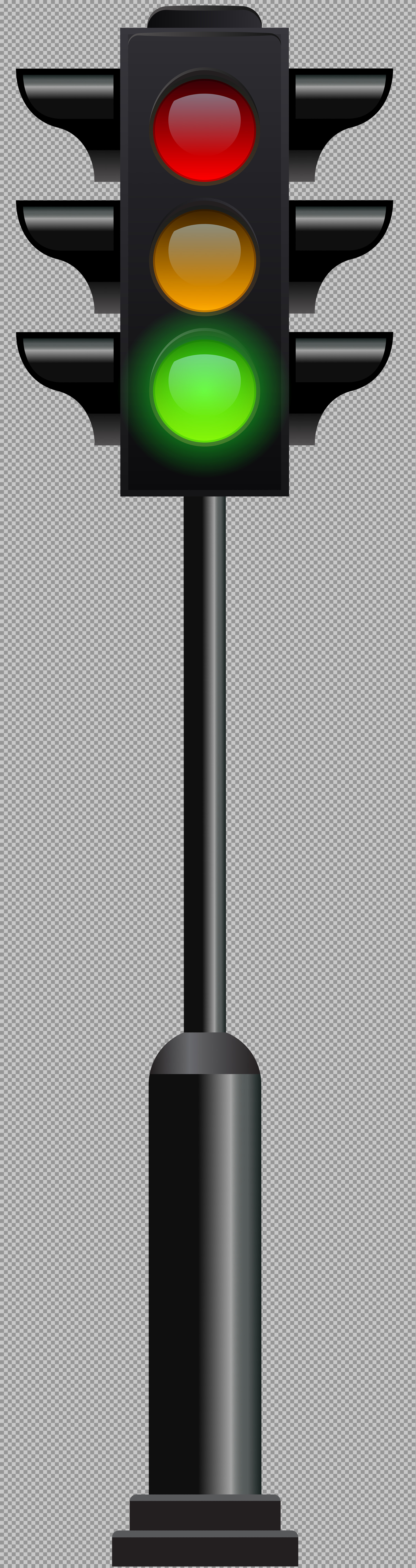 Green Traffic Light PNG | Free Go Signal Illustration