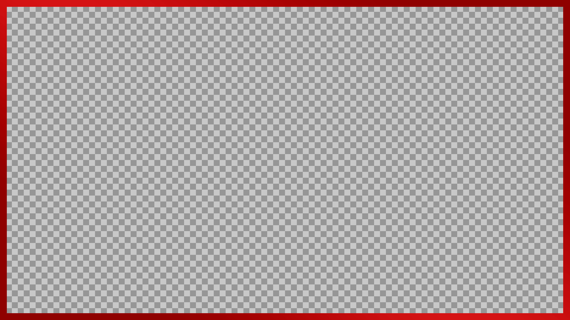 Simple Red Frame PNG | Free Professional Gradient Border