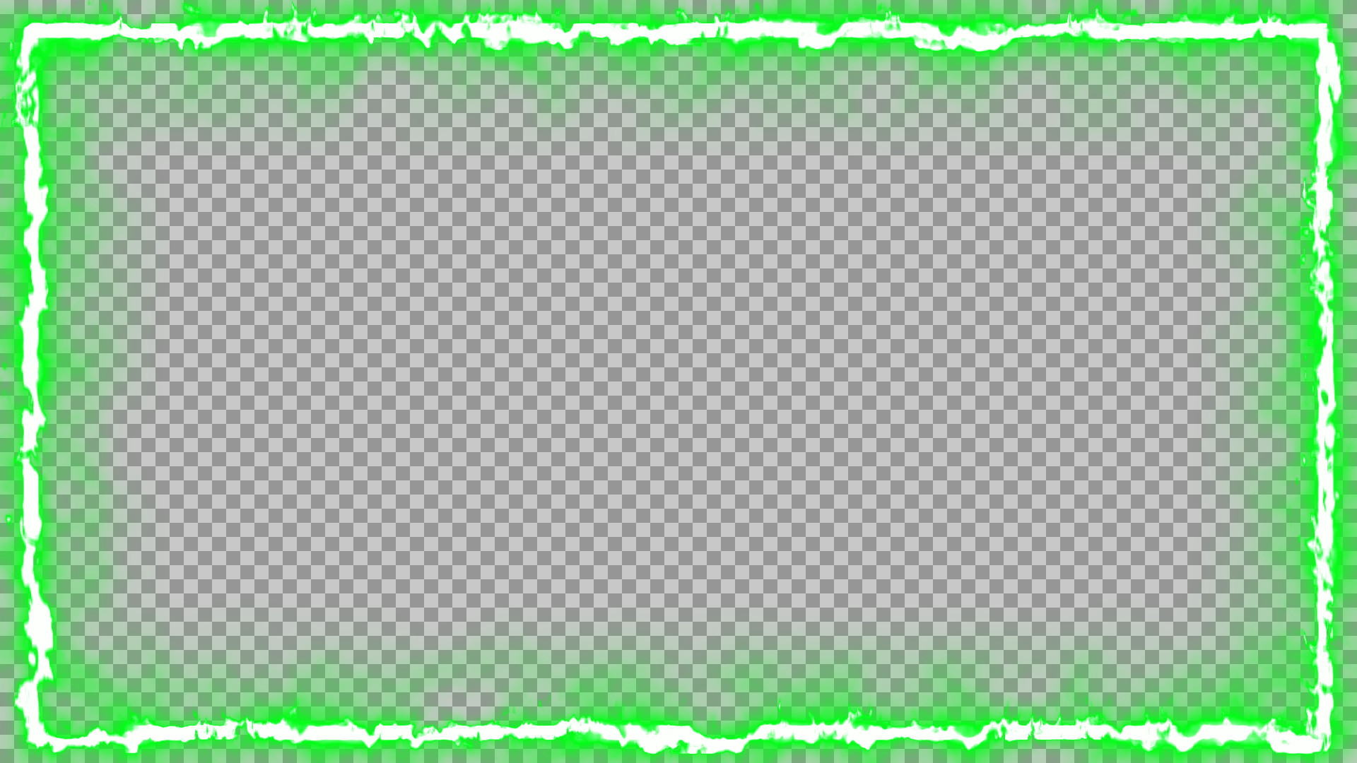 Grunge Green Screen Frame with Smoke Effect | Free PNG...