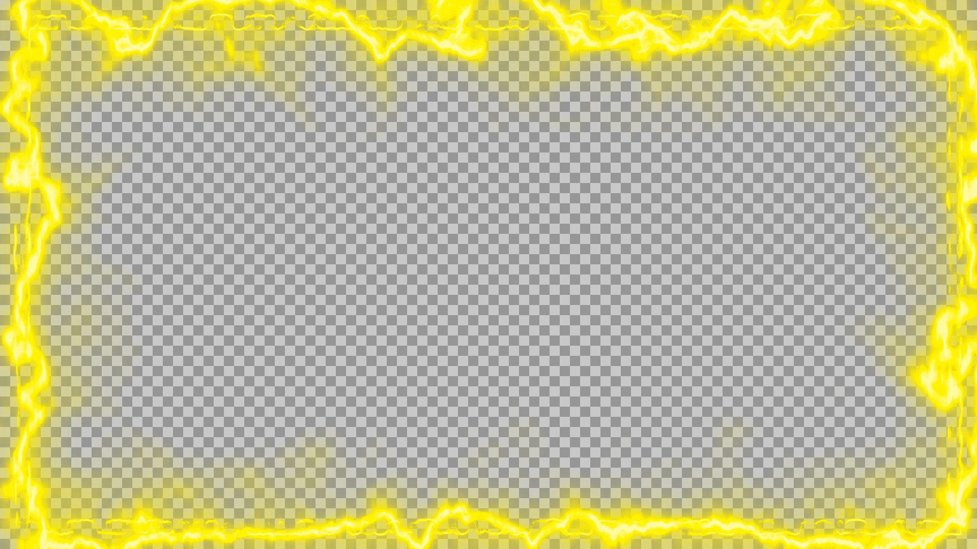 Free Yellow Electric Frame PNG | Caution & Toxic Grunge Border...