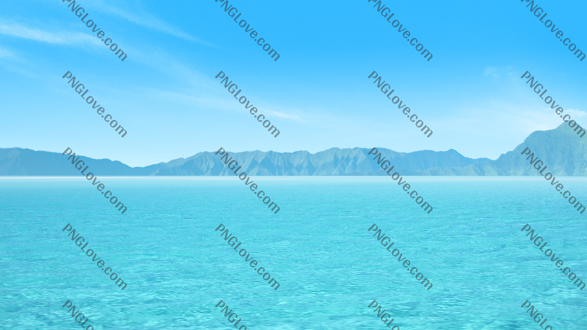 Tropical Ocean YouTube Thumbnail Background