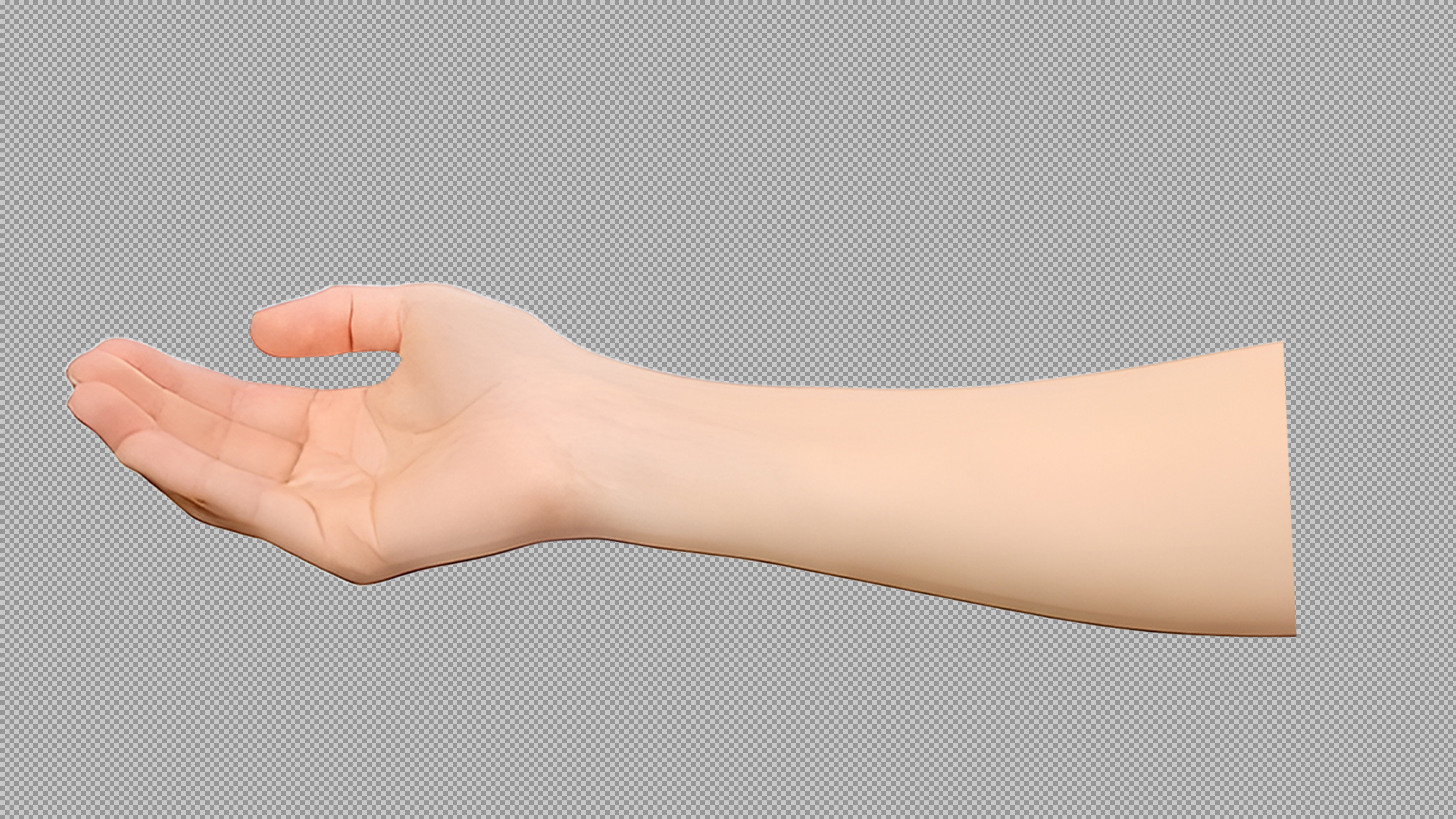 Open Hand Palm Up PNG | Transparent Download...