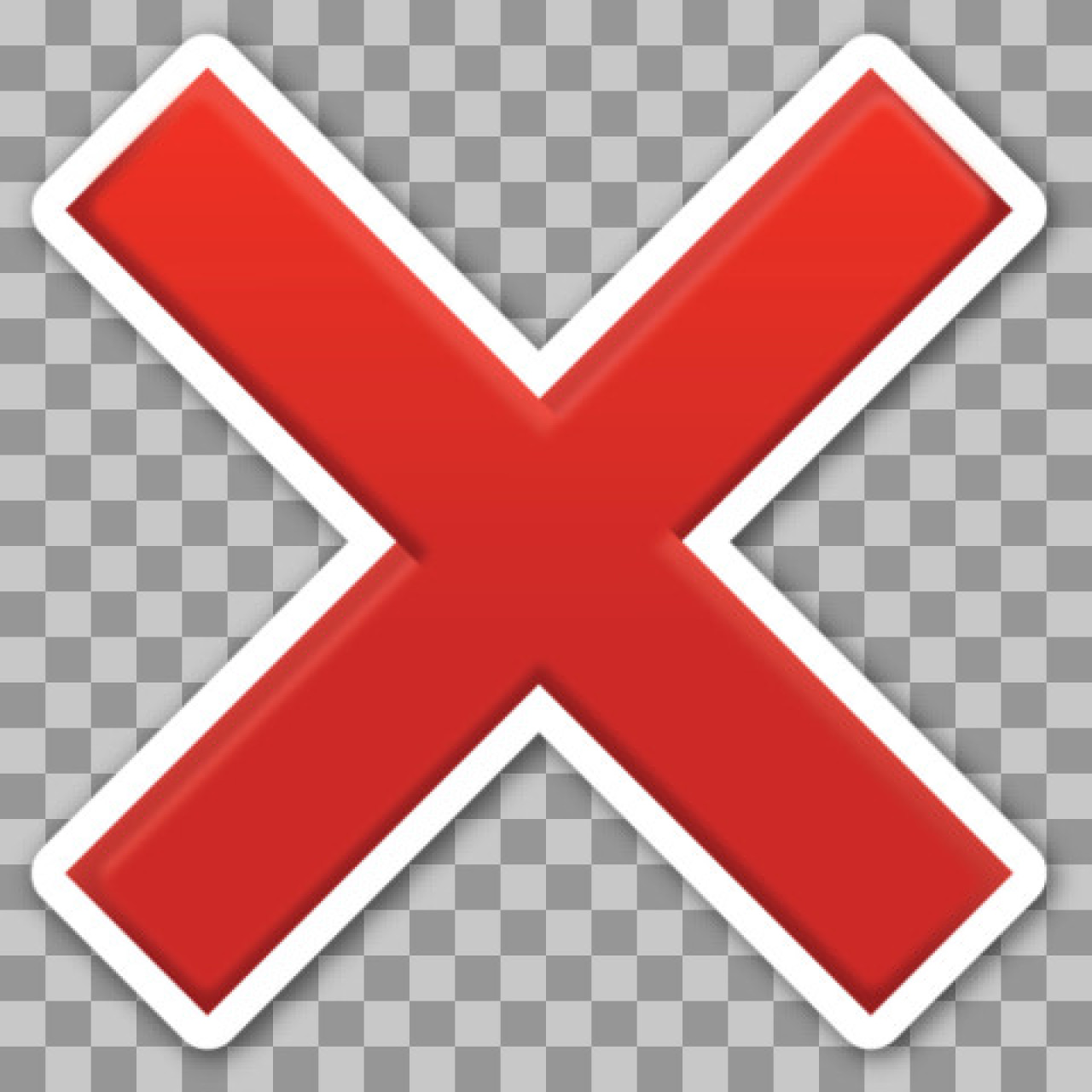 Red X Mark PNG - Close, Delete & Error Icon