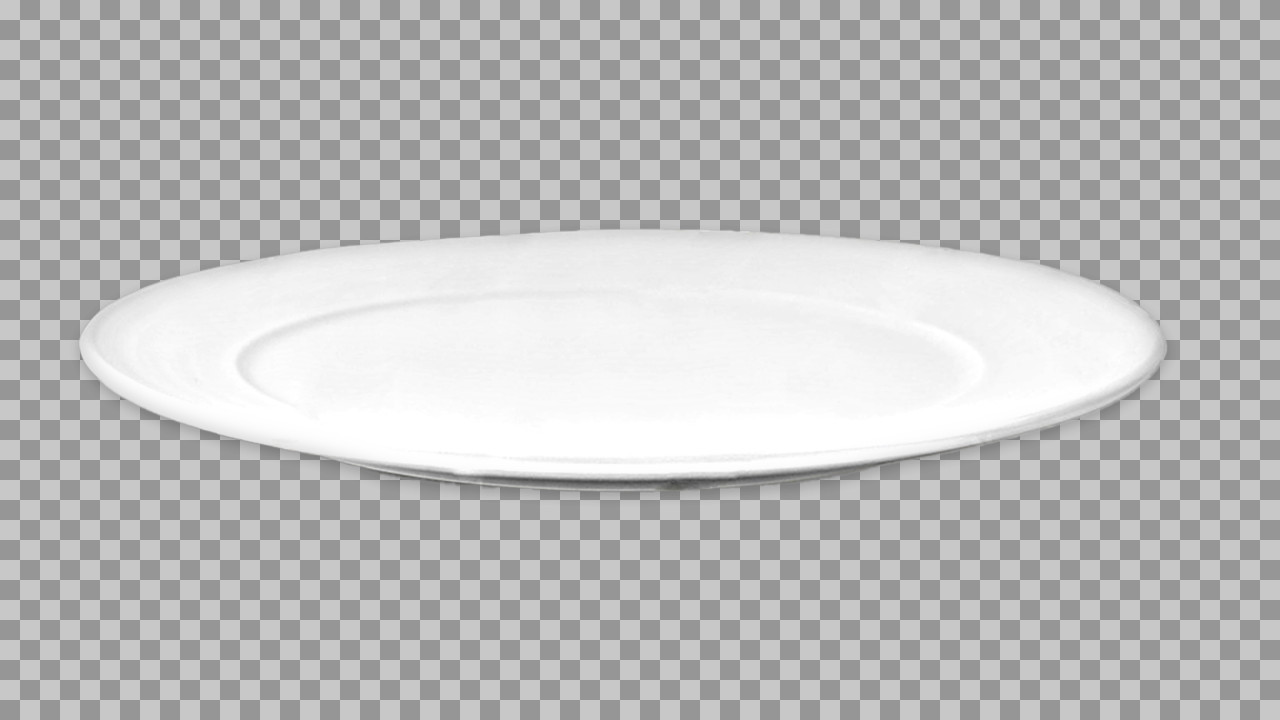 Empty White Plate PNG | Free Tableware & Food Mockup Graphic