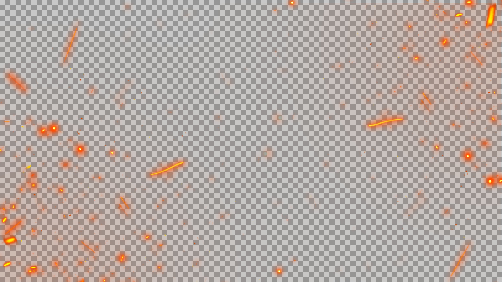 Vibrant Orange Abstract Background with Glowing Sparks | Royalty-Free Image...