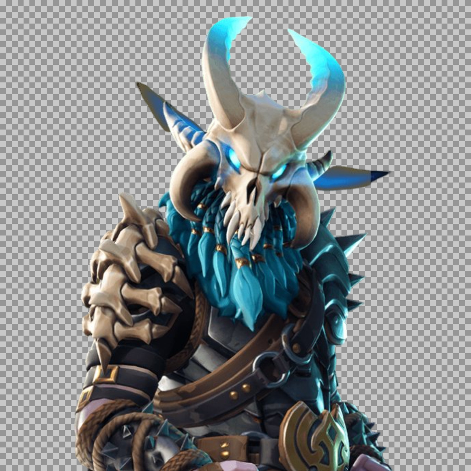 Fortnite Ragnarok Skin PNG | Transparent Legendary Outfit
