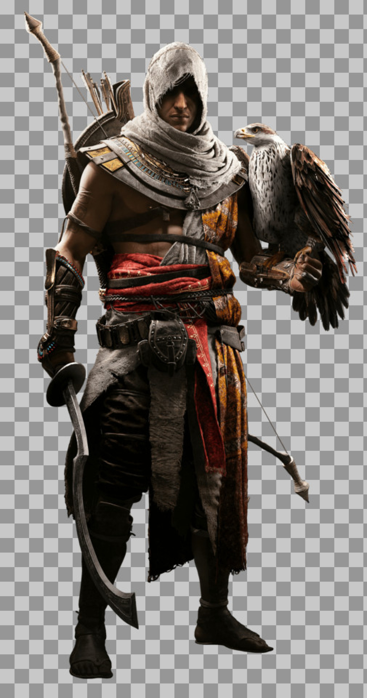 Bayek of Siwa PNG | Assassin