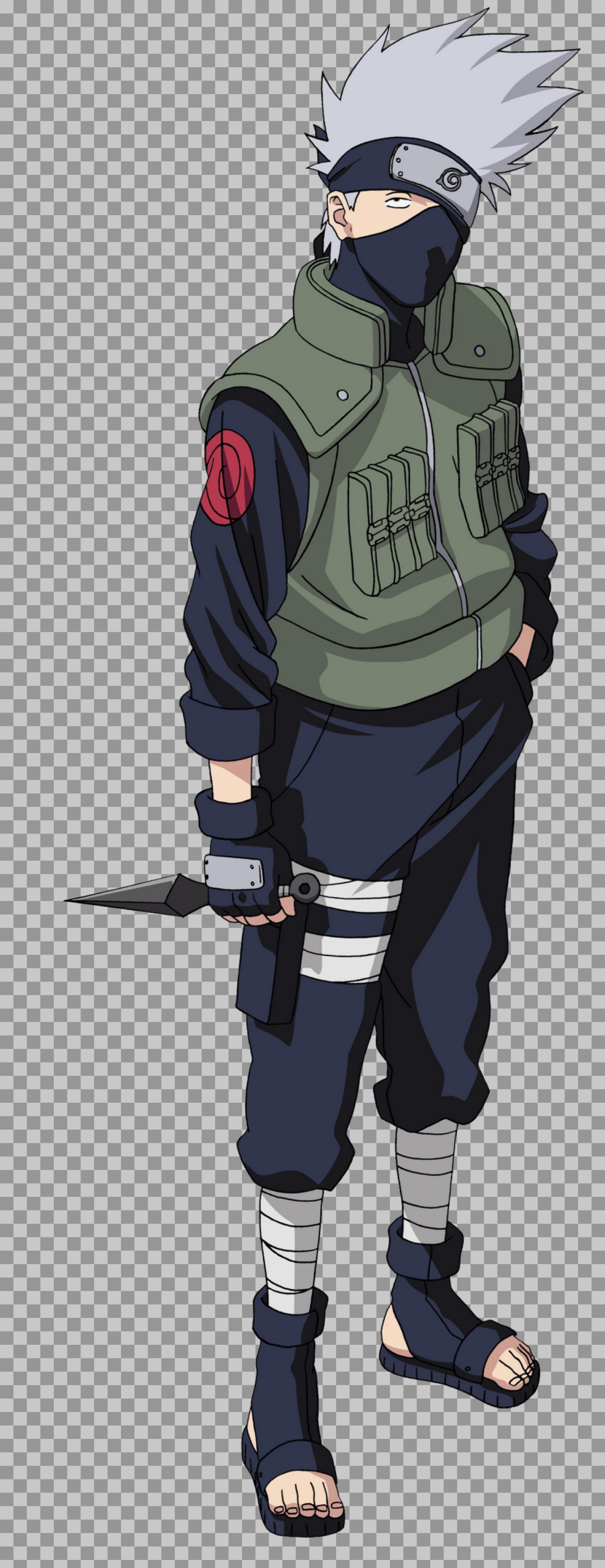 Kakashi Hatake PNG Image - Official Naruto Character Render