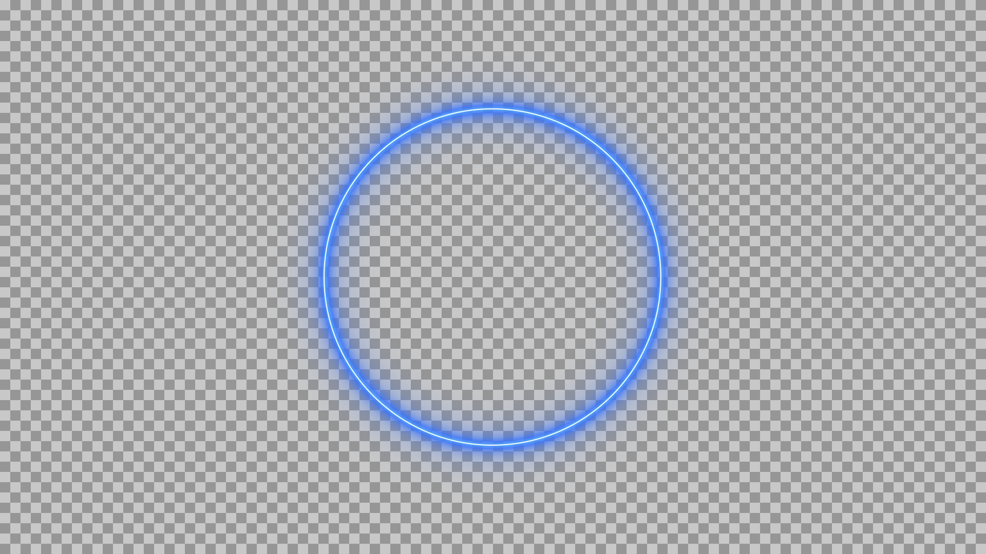Abstract Glowing Blue Circle | Futuristic Tech Icon PNG...