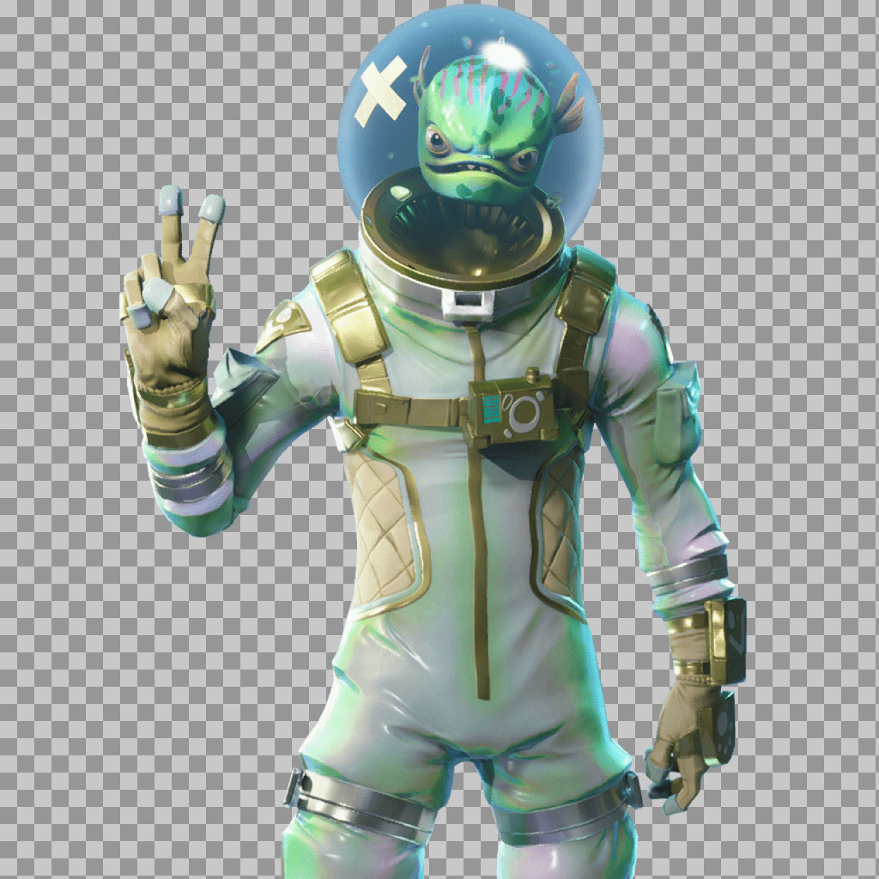Fortnite Leviathan Skin PNG | Transparent Legendary Outfit