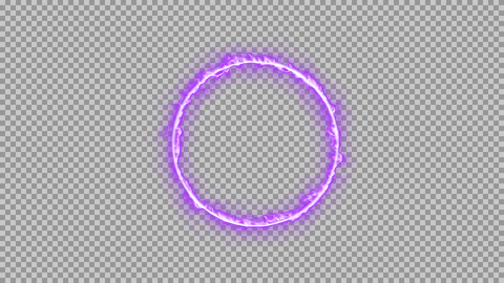 Purple Glowing Energy Ring PNG | Free Transparent Graphic