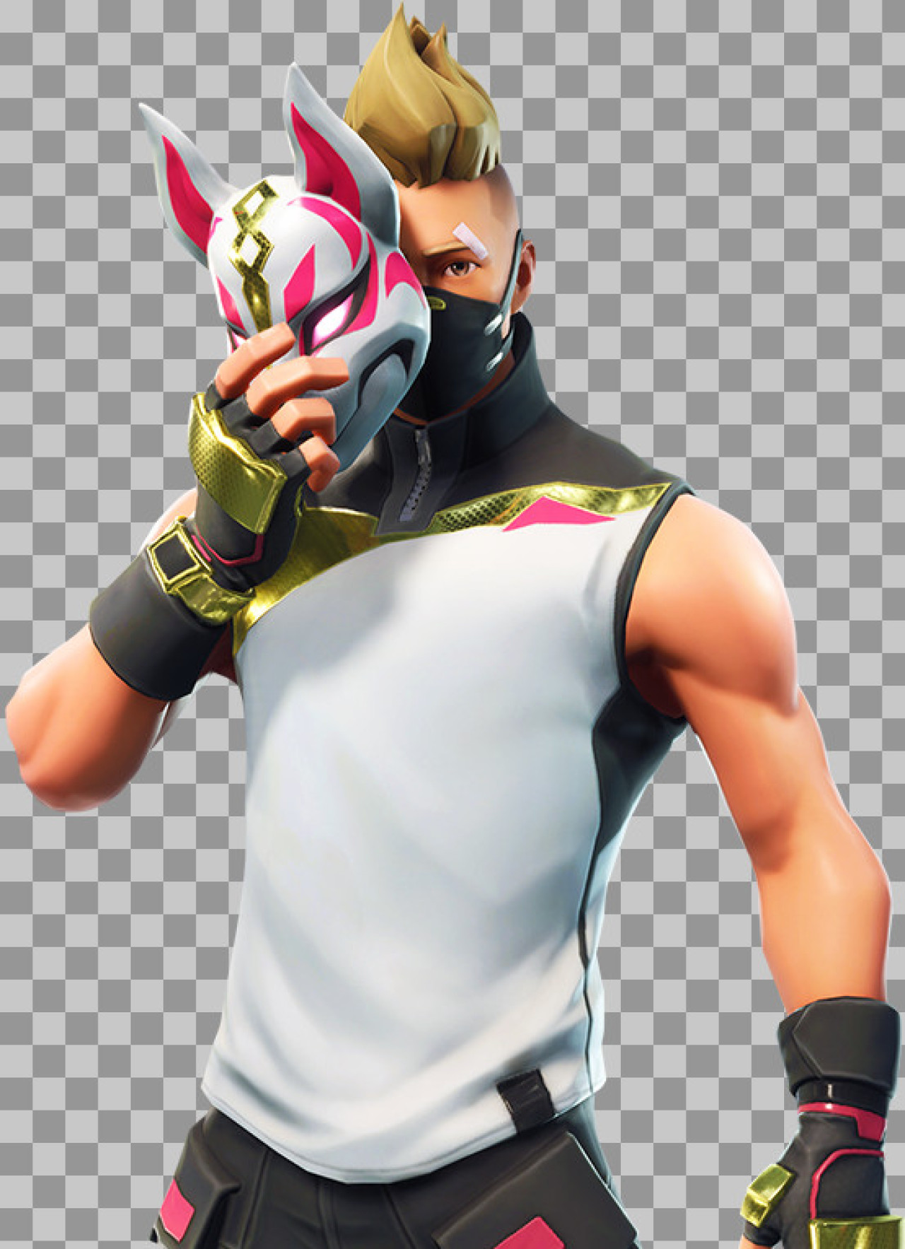 Fortnite Drift PNG | Download Transparent Kitsune Mask Image