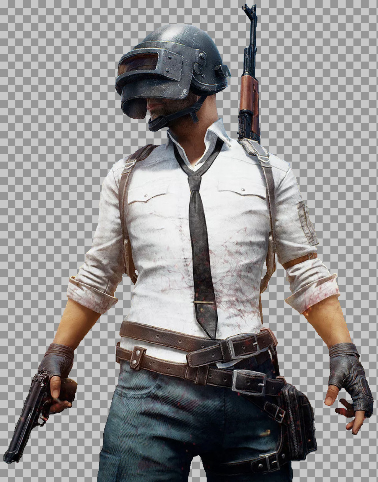 Iconic PUBG Character Image | Battle Royale Gaming Art
