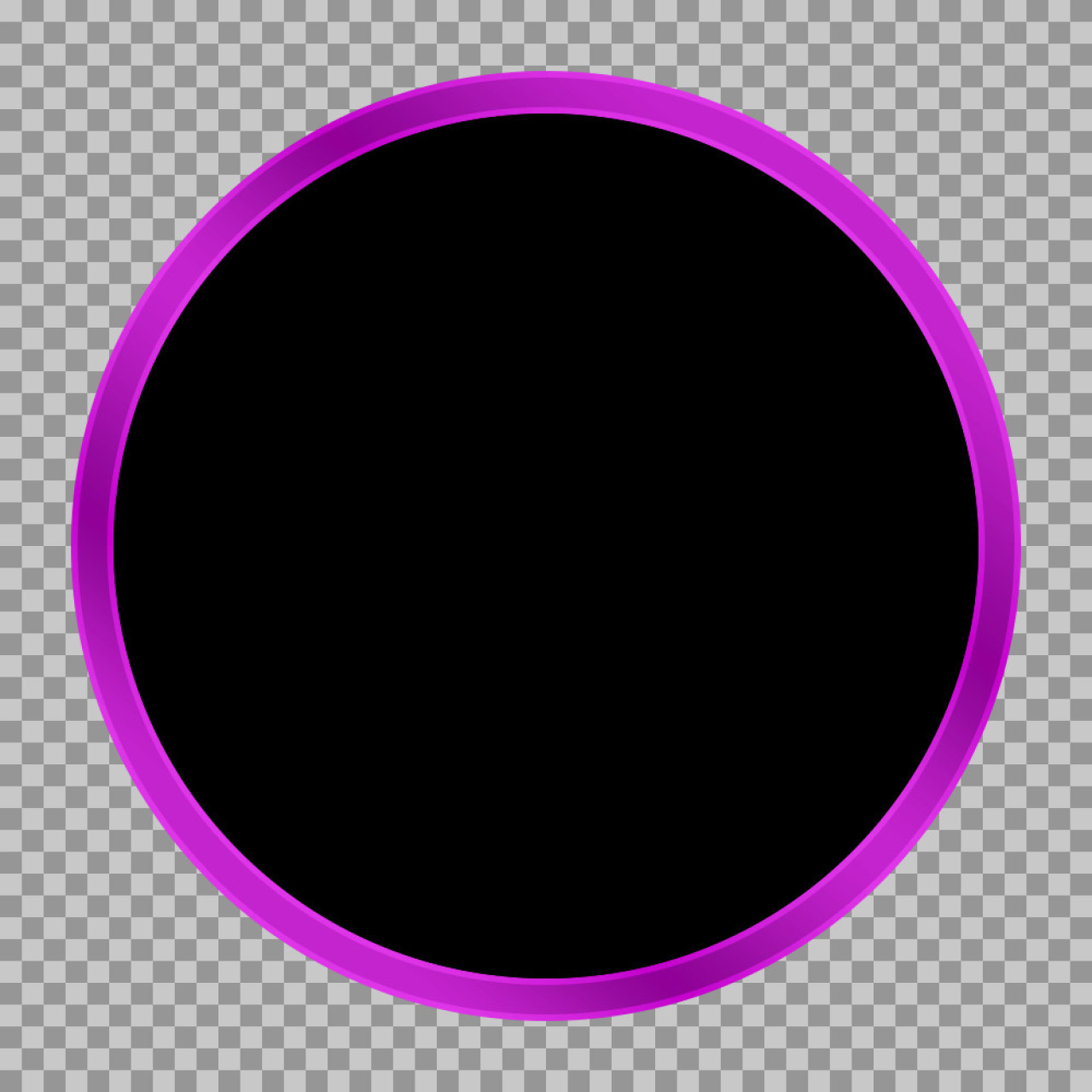 Purple Circle Frame PNG | Free Transparent Ring Border