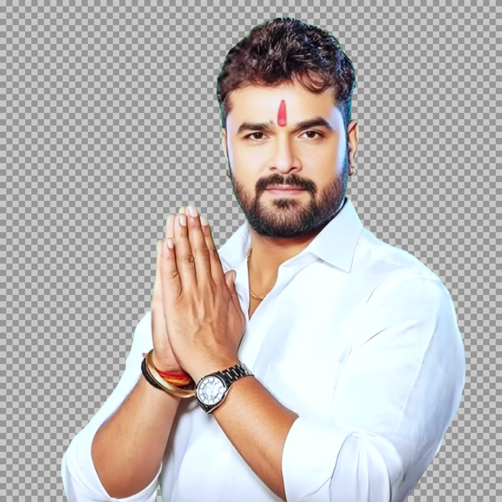 Khesari Lal Yadav Namaste PNG | Free Transparent Image Download