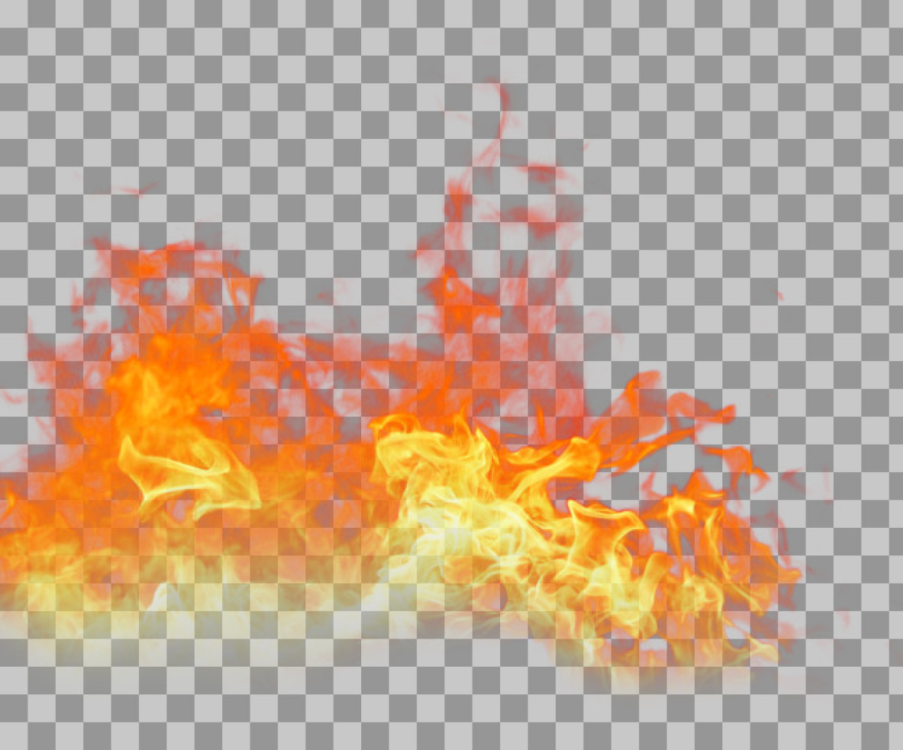 Free Fire PNG with Transparent Background | Realistic Flames