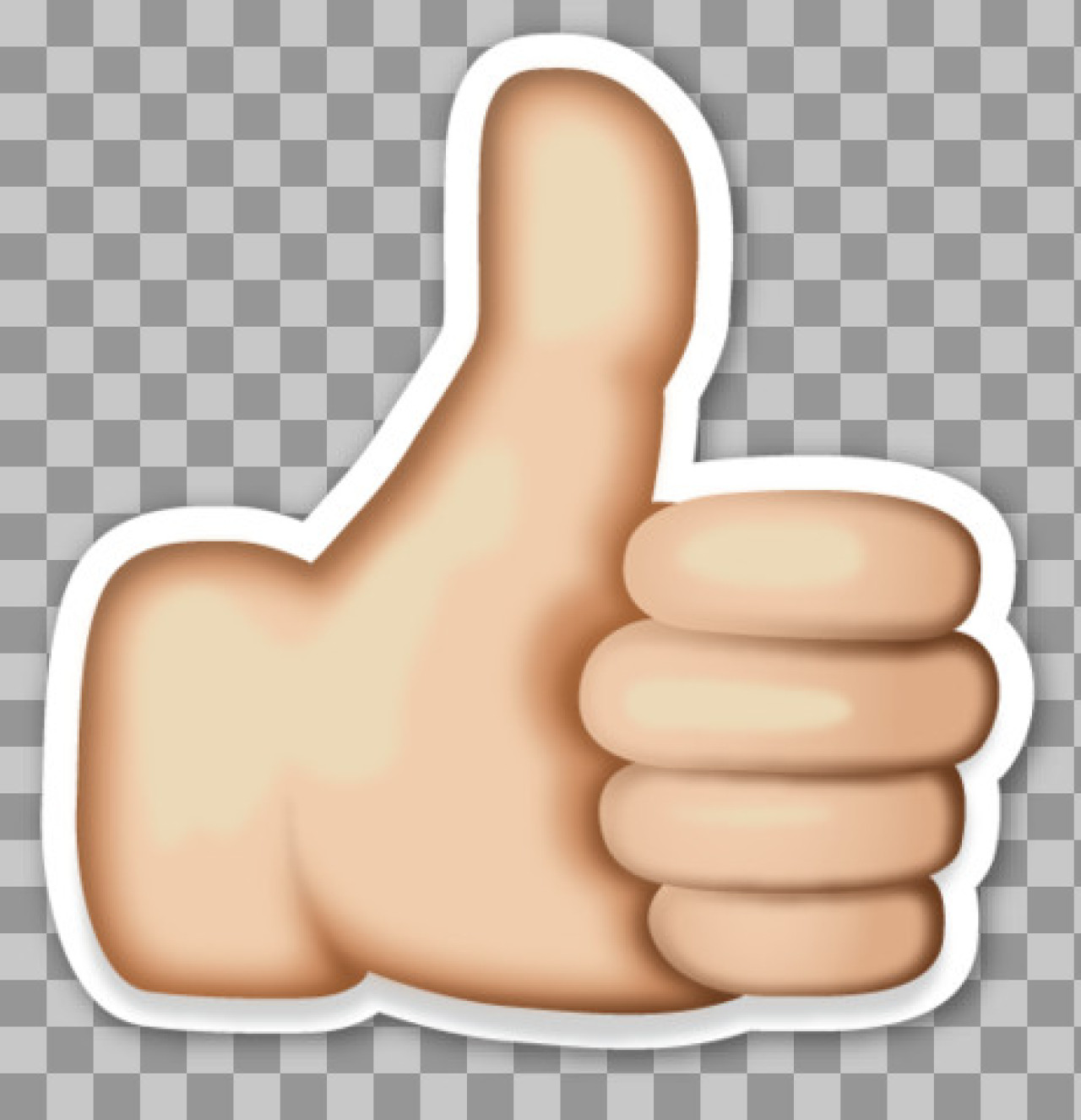 Thumbs Up Emoji PNG | Free Transparent 