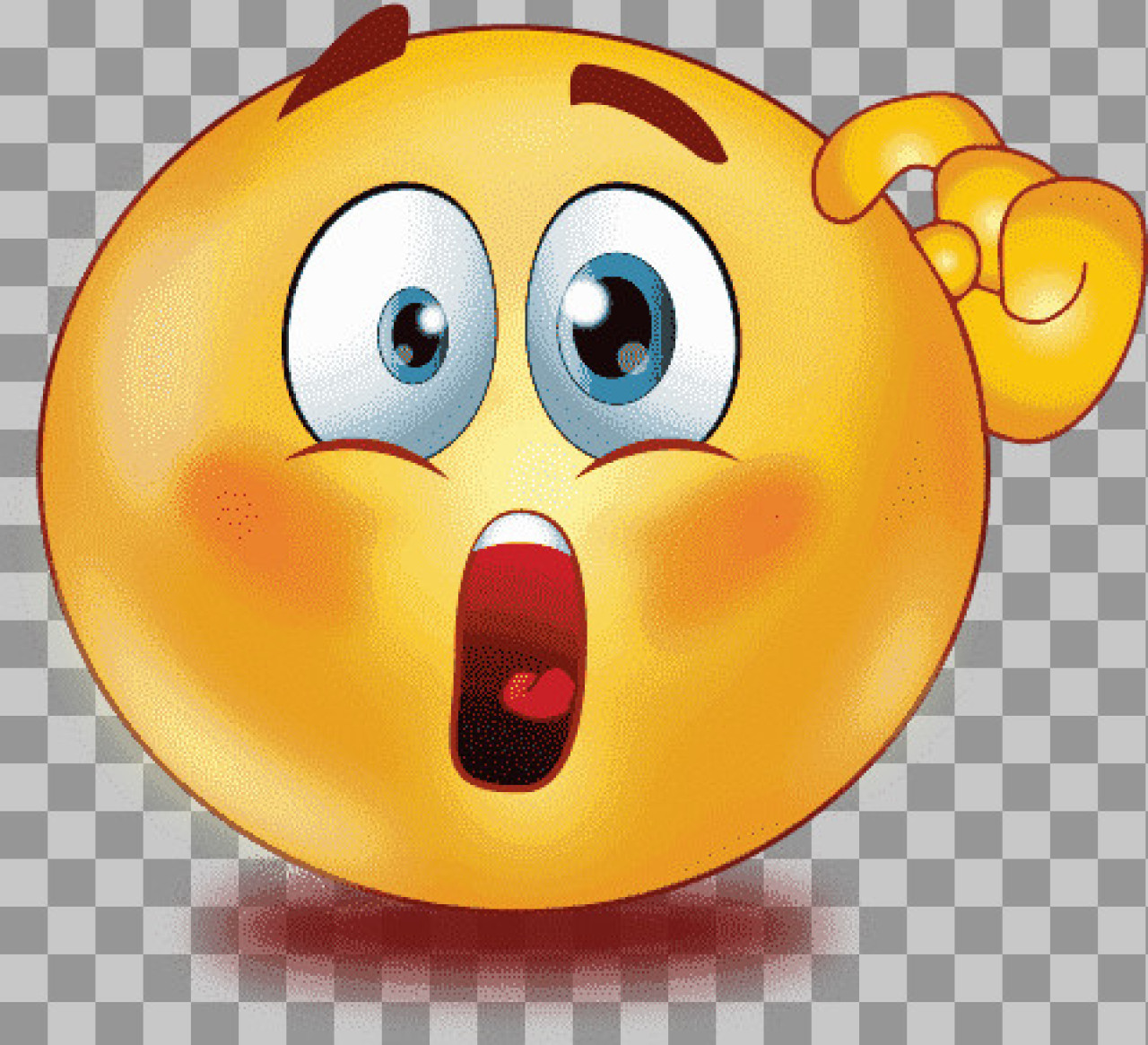 Free Mind Blown Emoji PNG | Shocked Smiley Icon