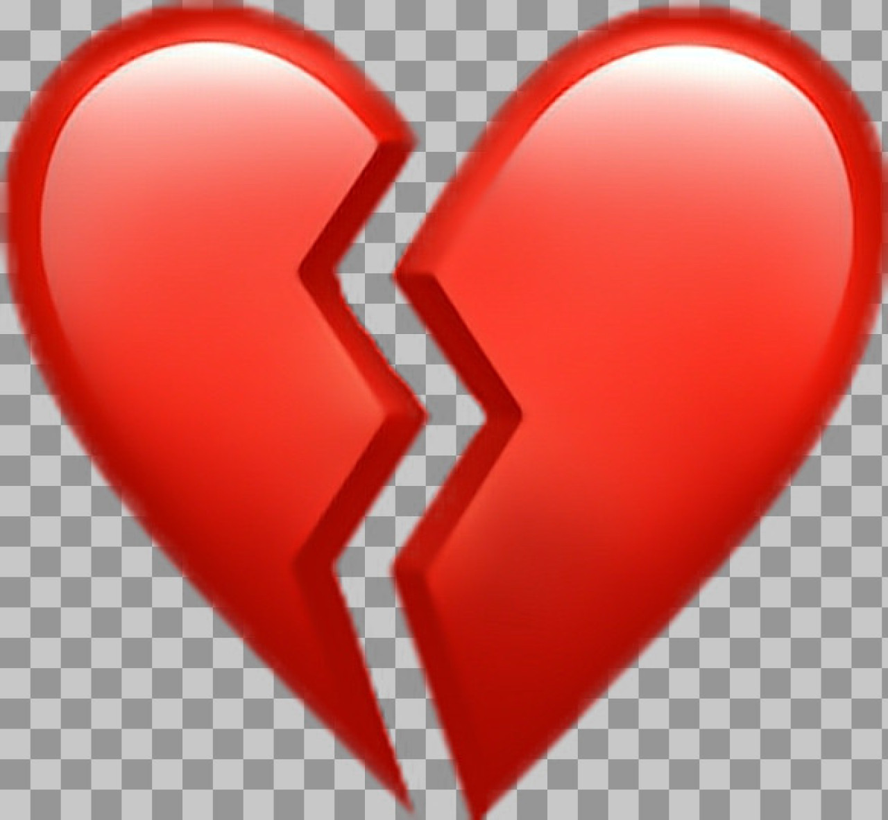 Free Broken Heart Emoji PNG | Download for Breakups & Sadness
