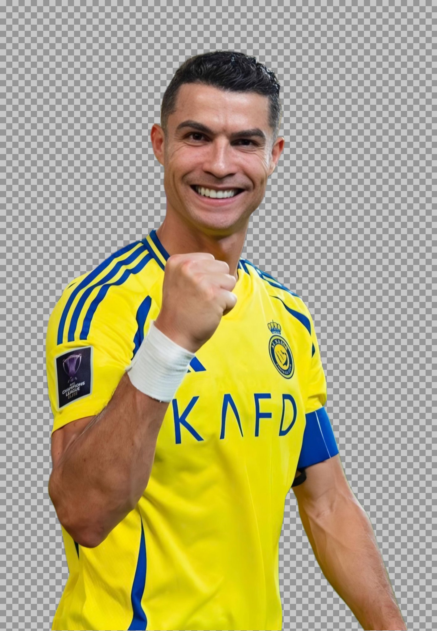 Cristiano Ronaldo happy moment PNG image download