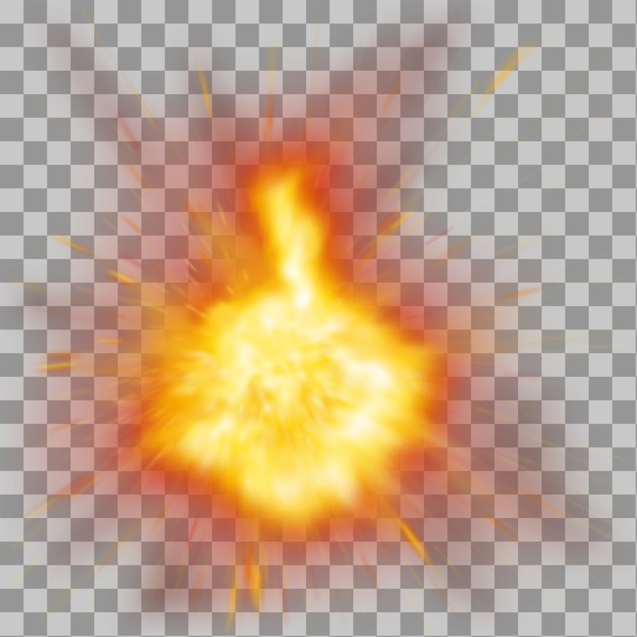 Explosion Effect PNG | Free Fiery Blast Graphic