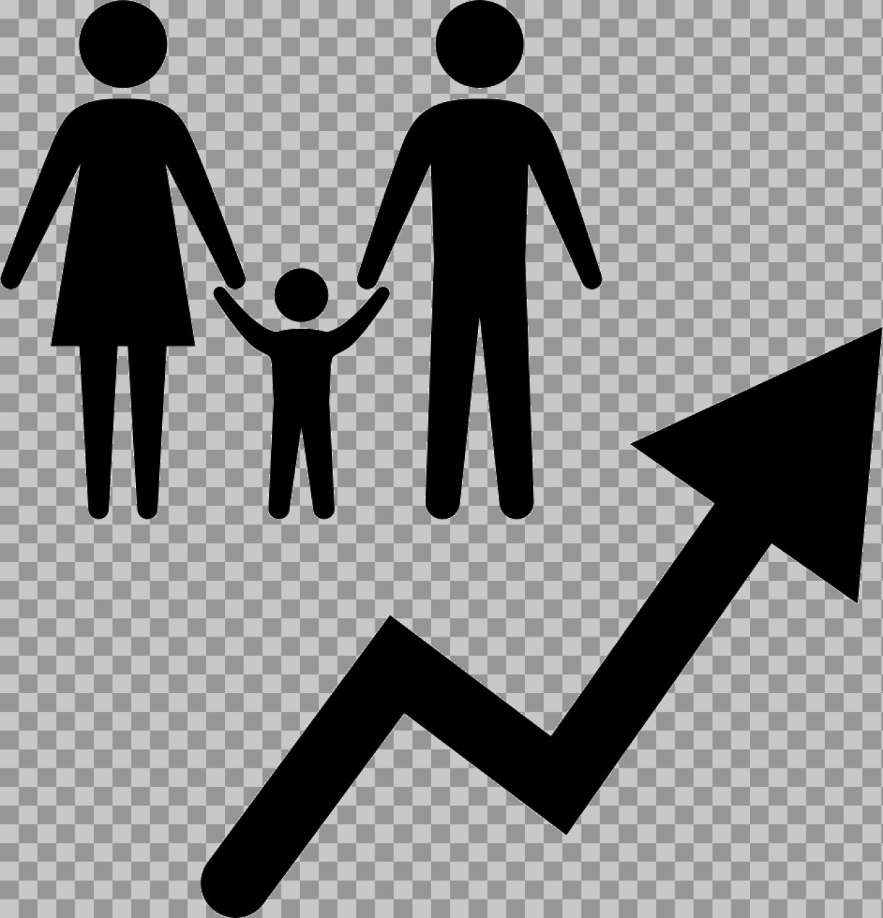 Family Growth & Population Increase Icon | Free PNG