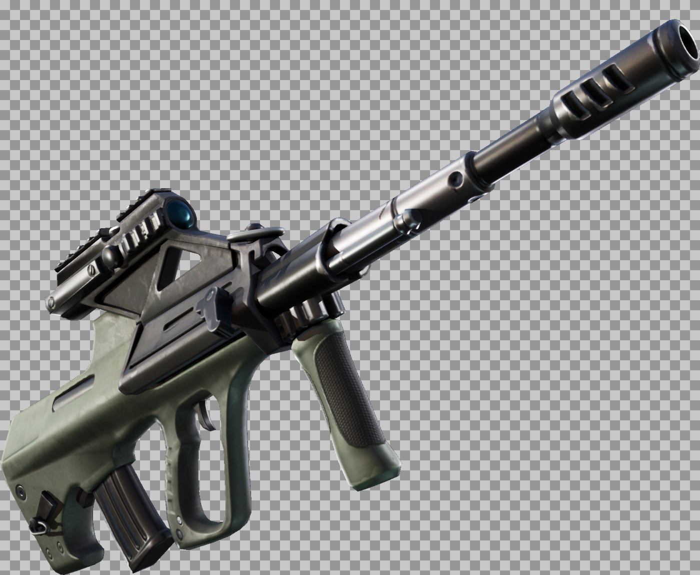 Fortnite Burst Assault Rifle PNG - Transparent Weapon Asset